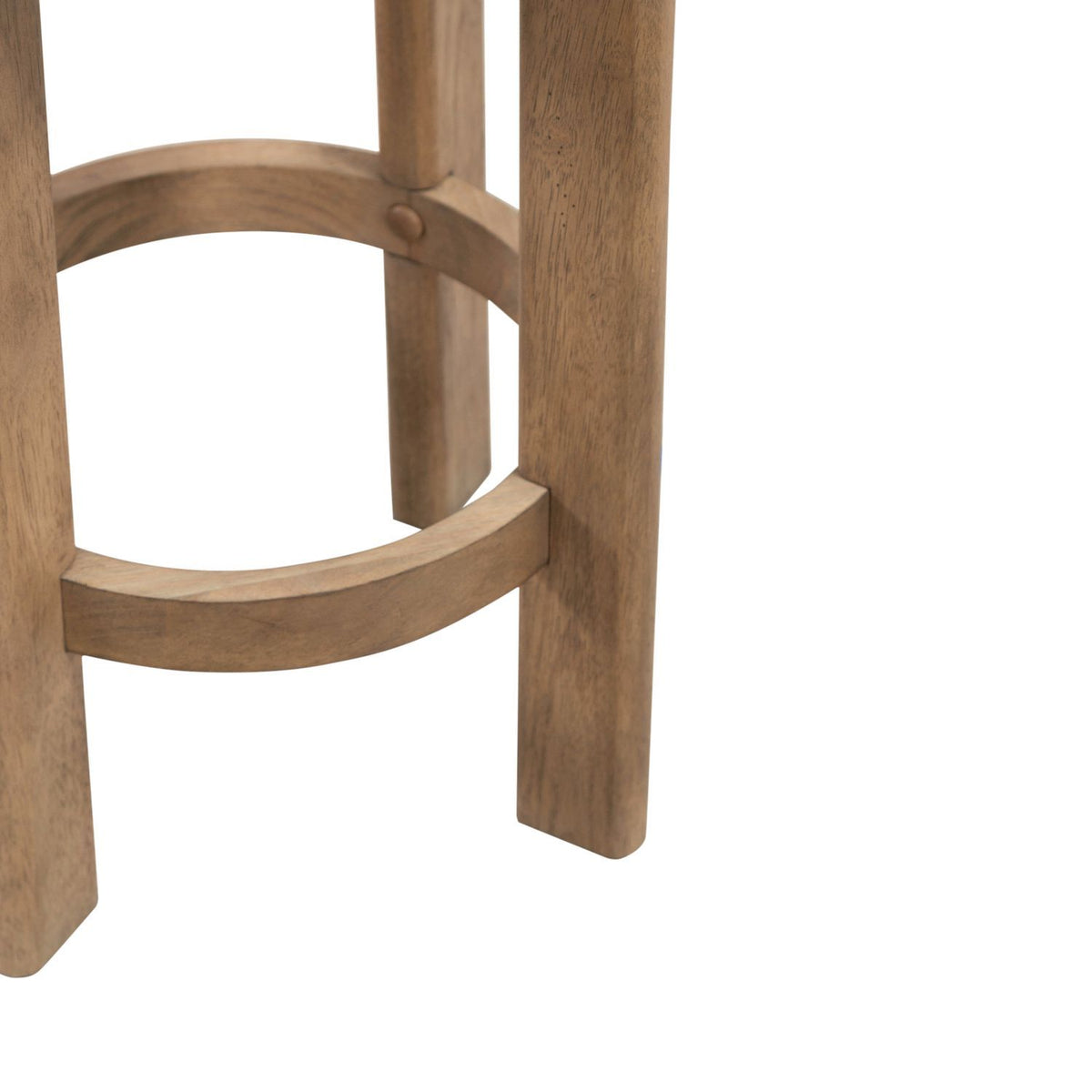 Ballentine - Upholstered Console Stool - Weathered Bronze