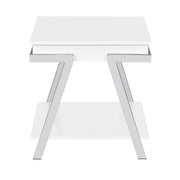 Zena - End Table - White