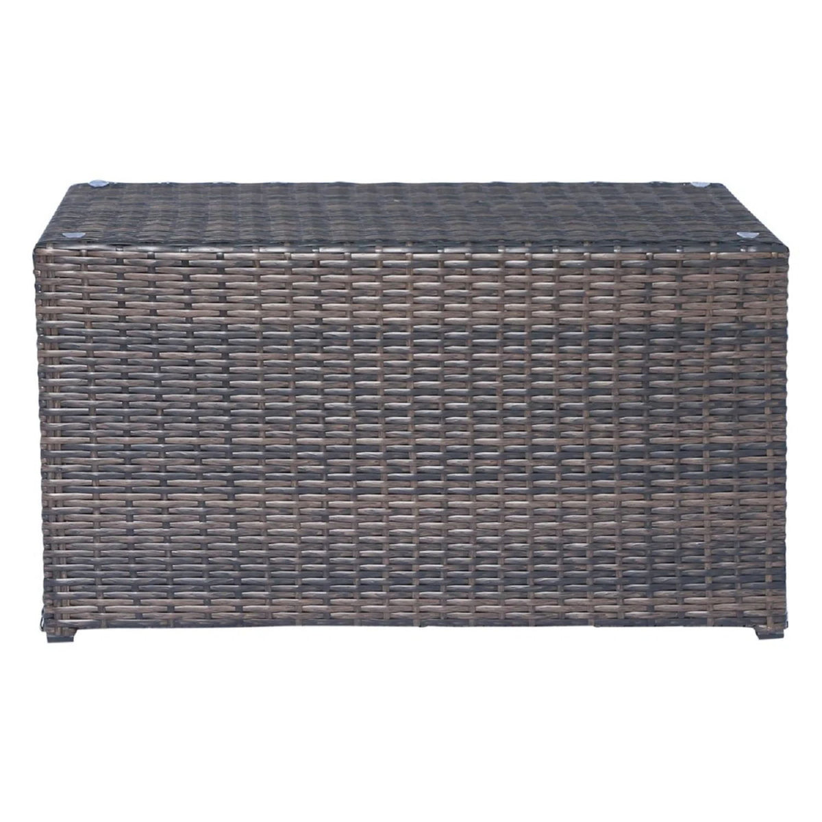 Comfortable Modern Patio Rattan Sectional Set With Cushions