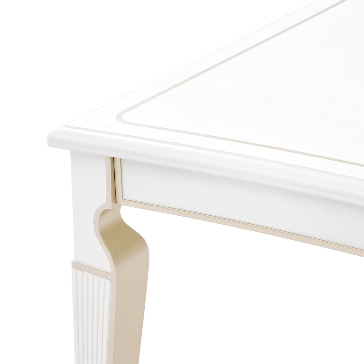 La Marisia - Rectangular Dining Table - Creamy Pearl