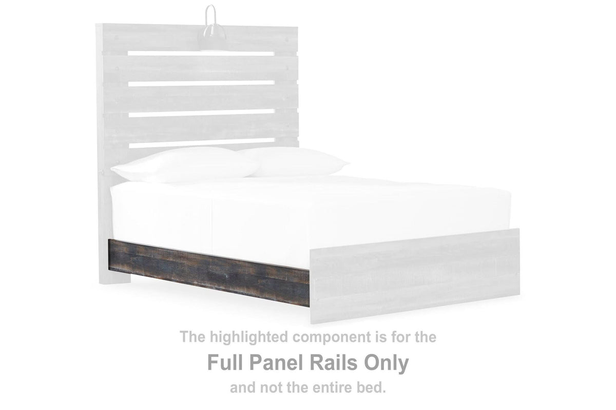 Drystan - Full Panel Rails - Brown / Beige
