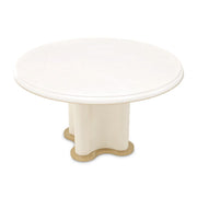 La Terrazza - 54" Round Dining Table - Creamy Pearl