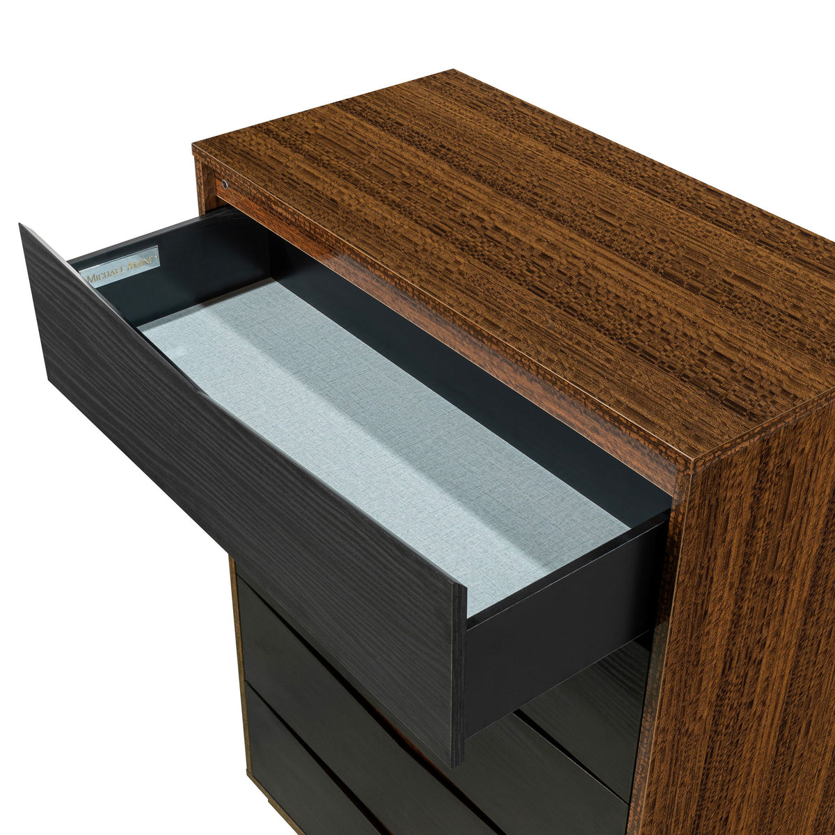 Kayner - 5-Drawer Chest - Charcoal