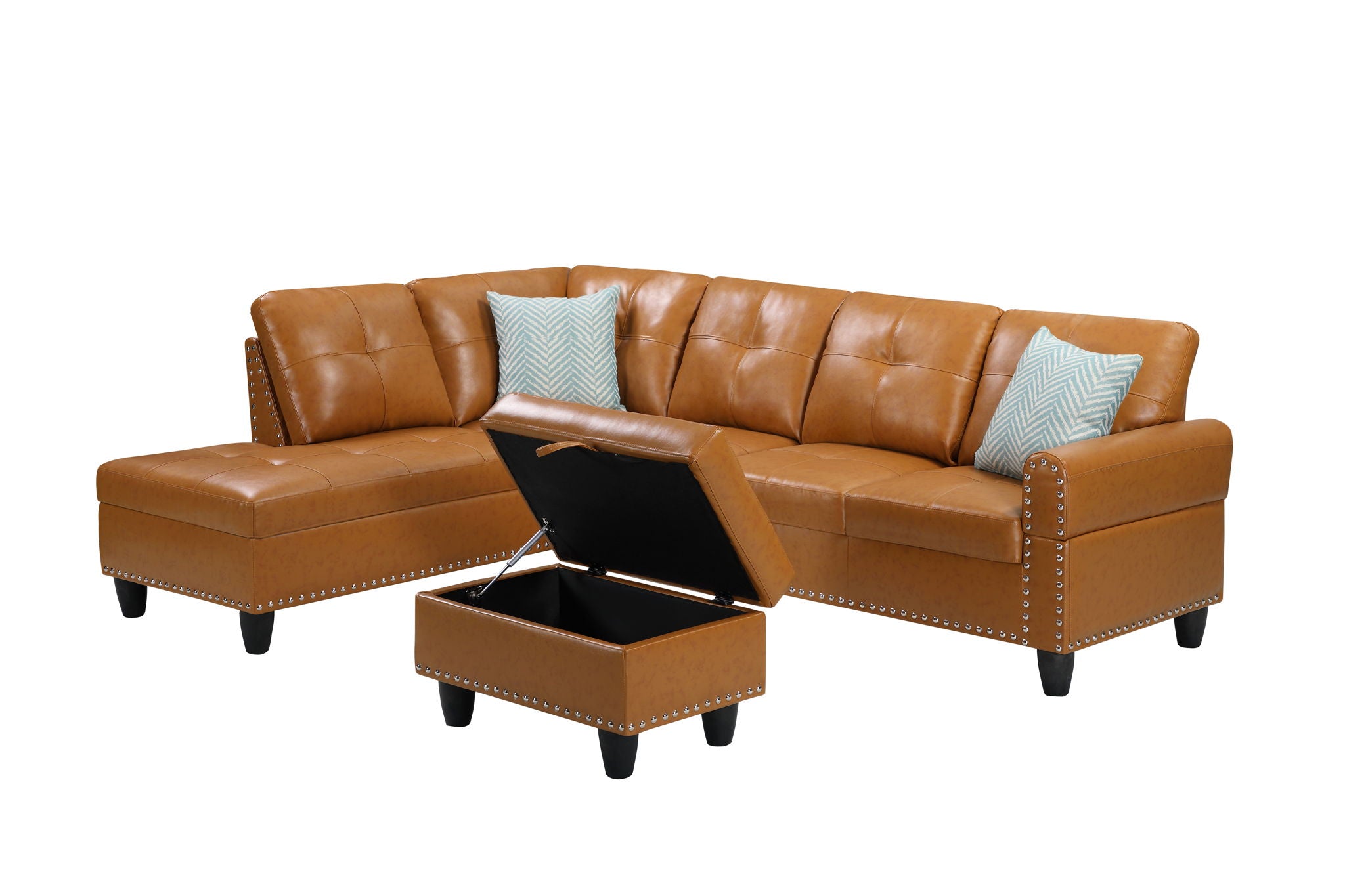 Irine - Sectional Sofa With Ottoman