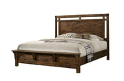 Curtis - Queen Panel Bed - Brown
