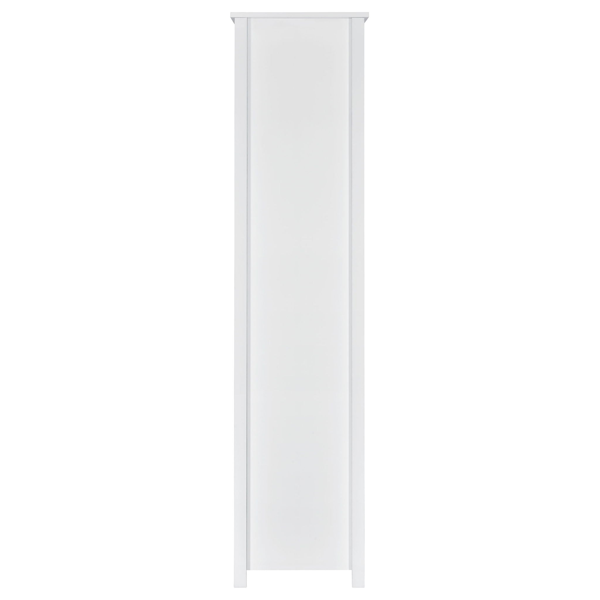 Dylan 68-inch 4-shelf Storage Bookshelf White High Gloss