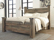 Trinell - King Poster Rails - Brown