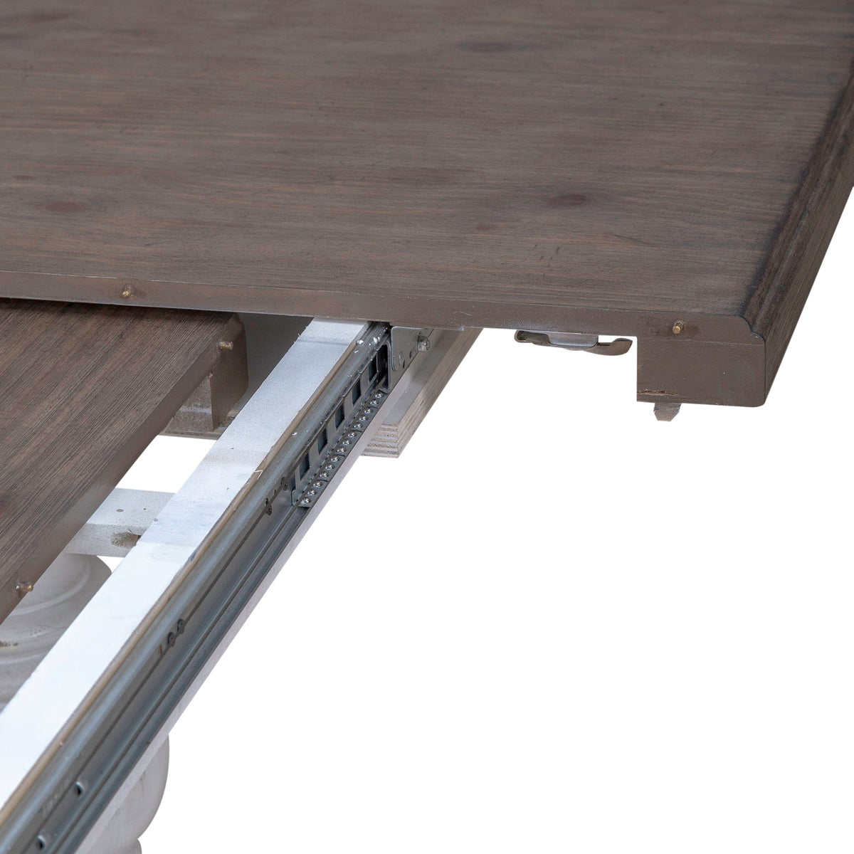 River Place - Trestle Table - Riverstone White & Tobacco