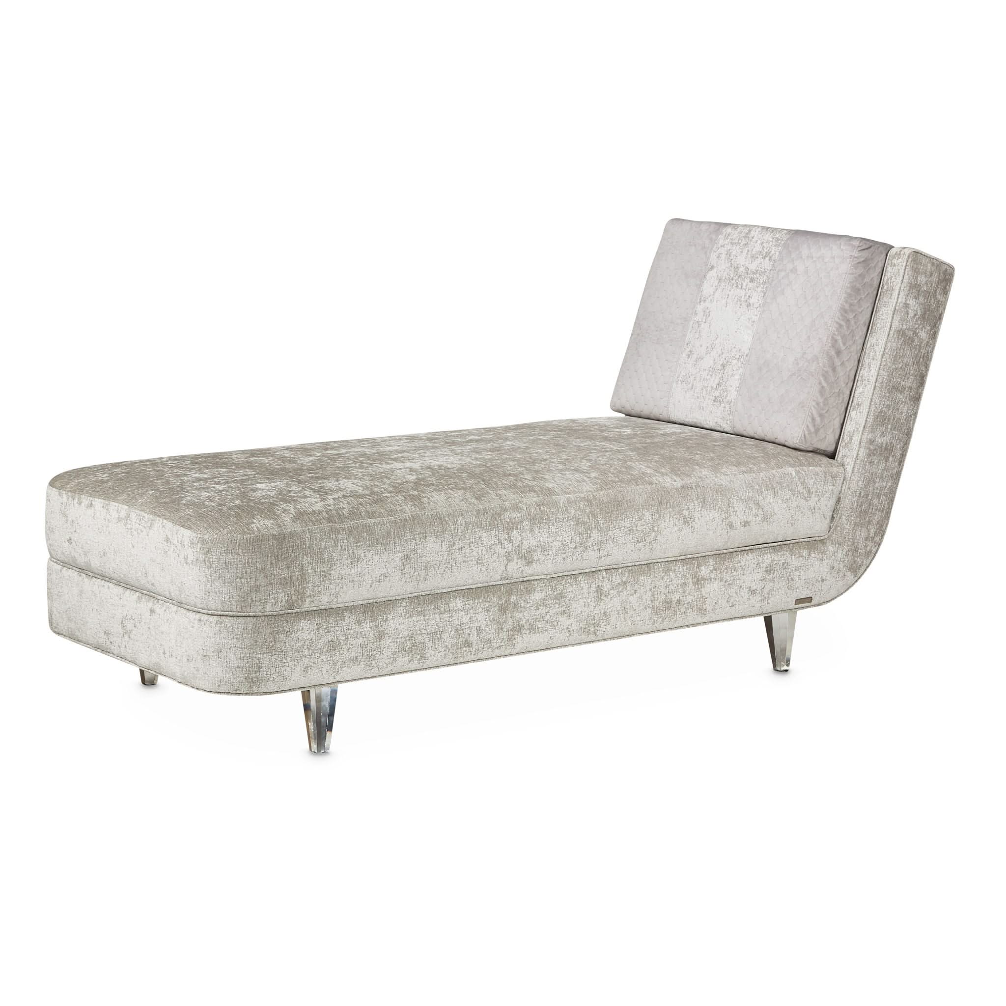 Lanna - Armless Chaise - Storm / Silver Mist