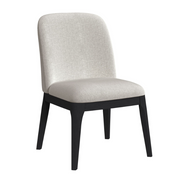 D16860-8SC PARSONS DINING SIDE CHAIR IN BLACK - Exclusive Furniture
