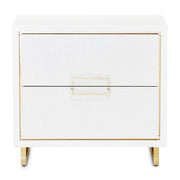 Palm Gate - Nightstand - Cloud White