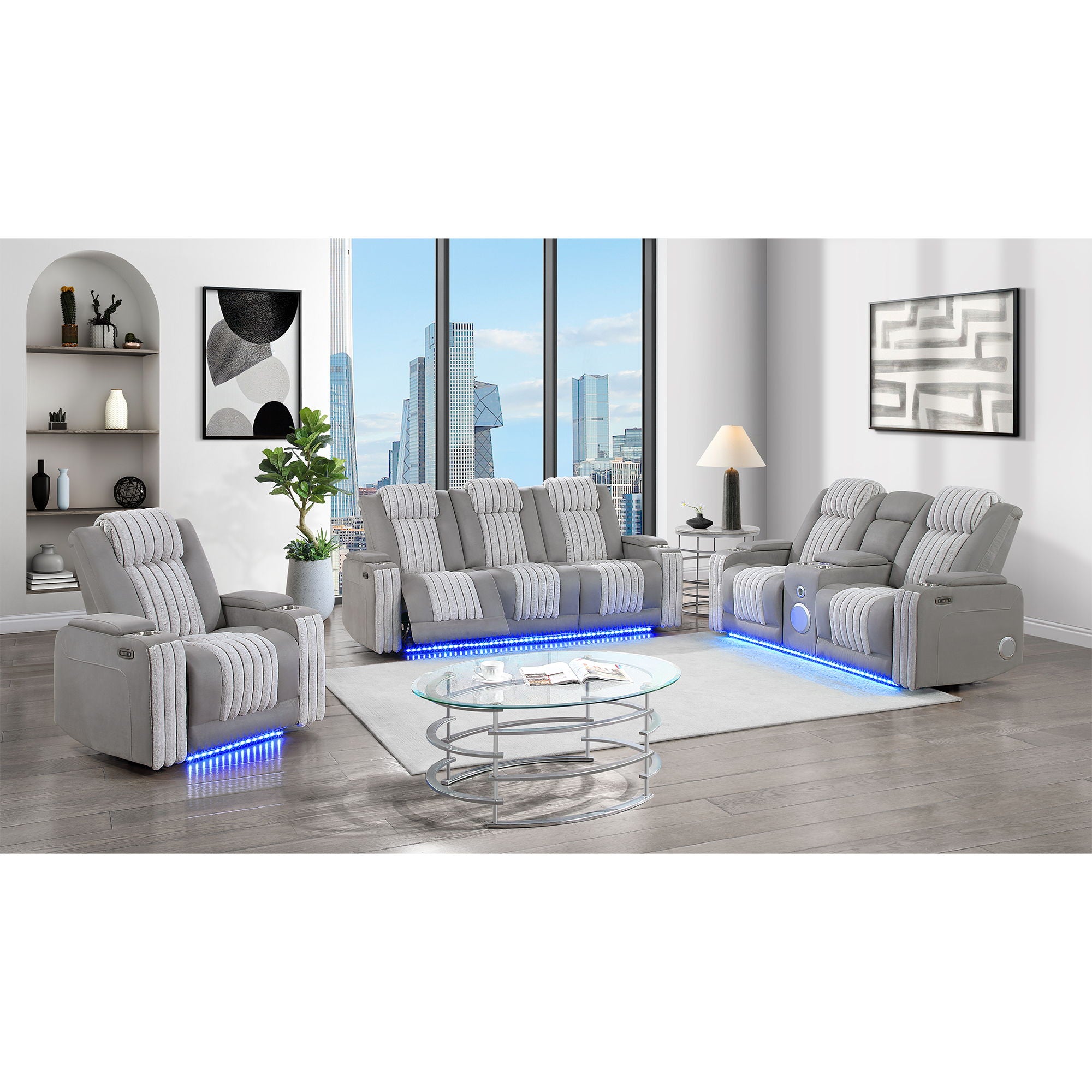 Duran - Power Reclining Set With Power Headrest