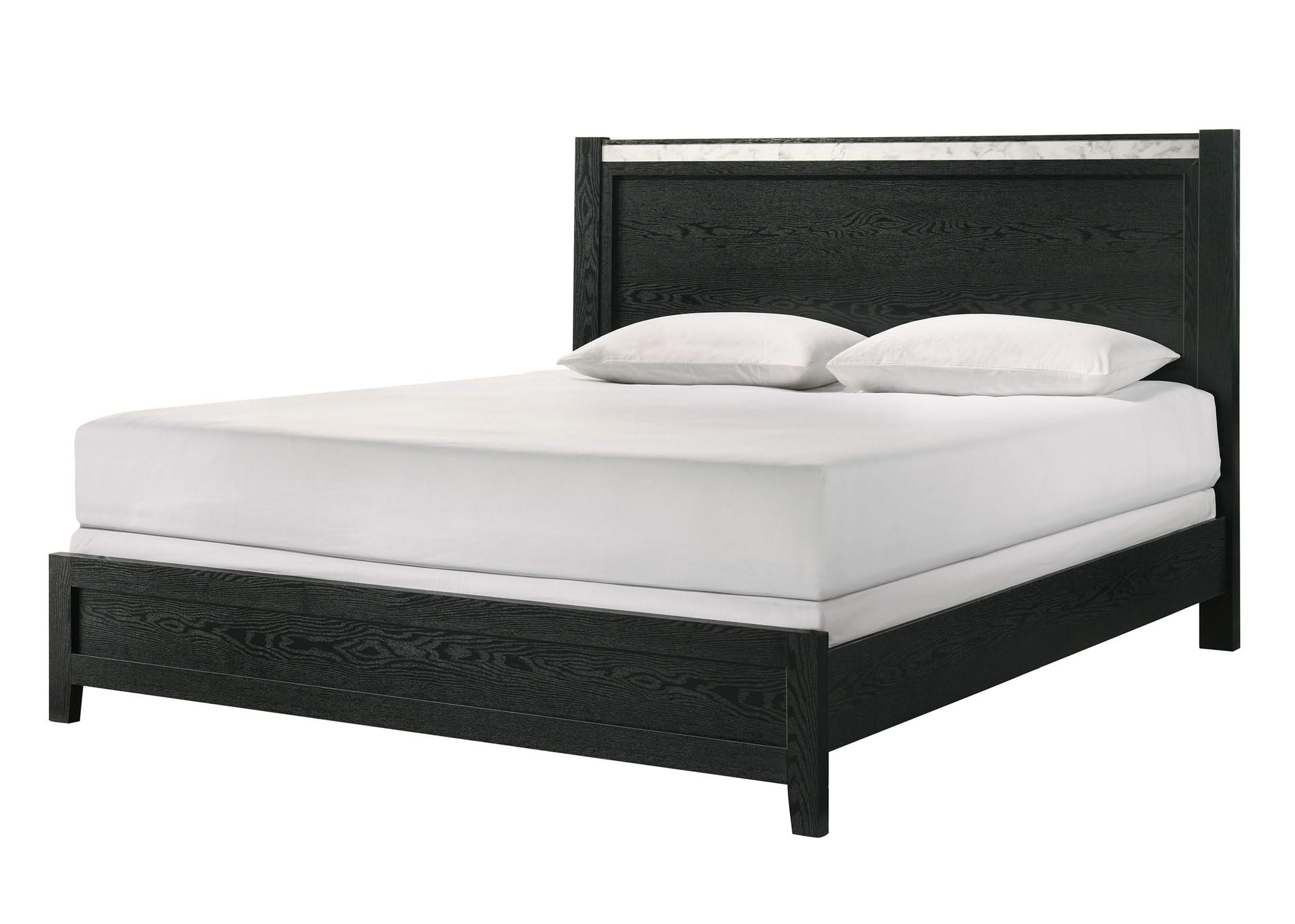 Lamar - King 5 Piece Bedroom Set - Black