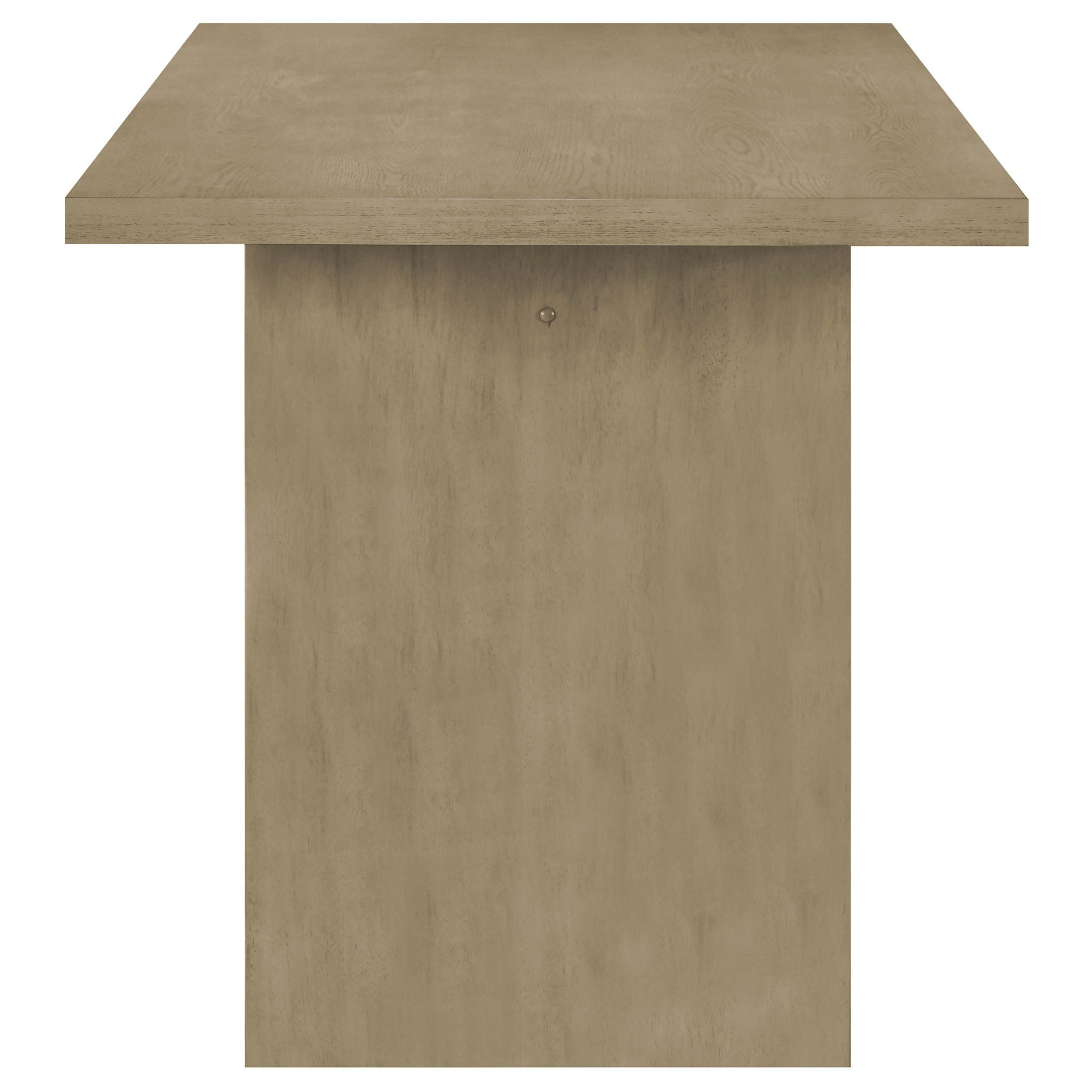 Decker 7-piece 70-inch Rectangular Counter Height Dining Set Cream and Natural Oak