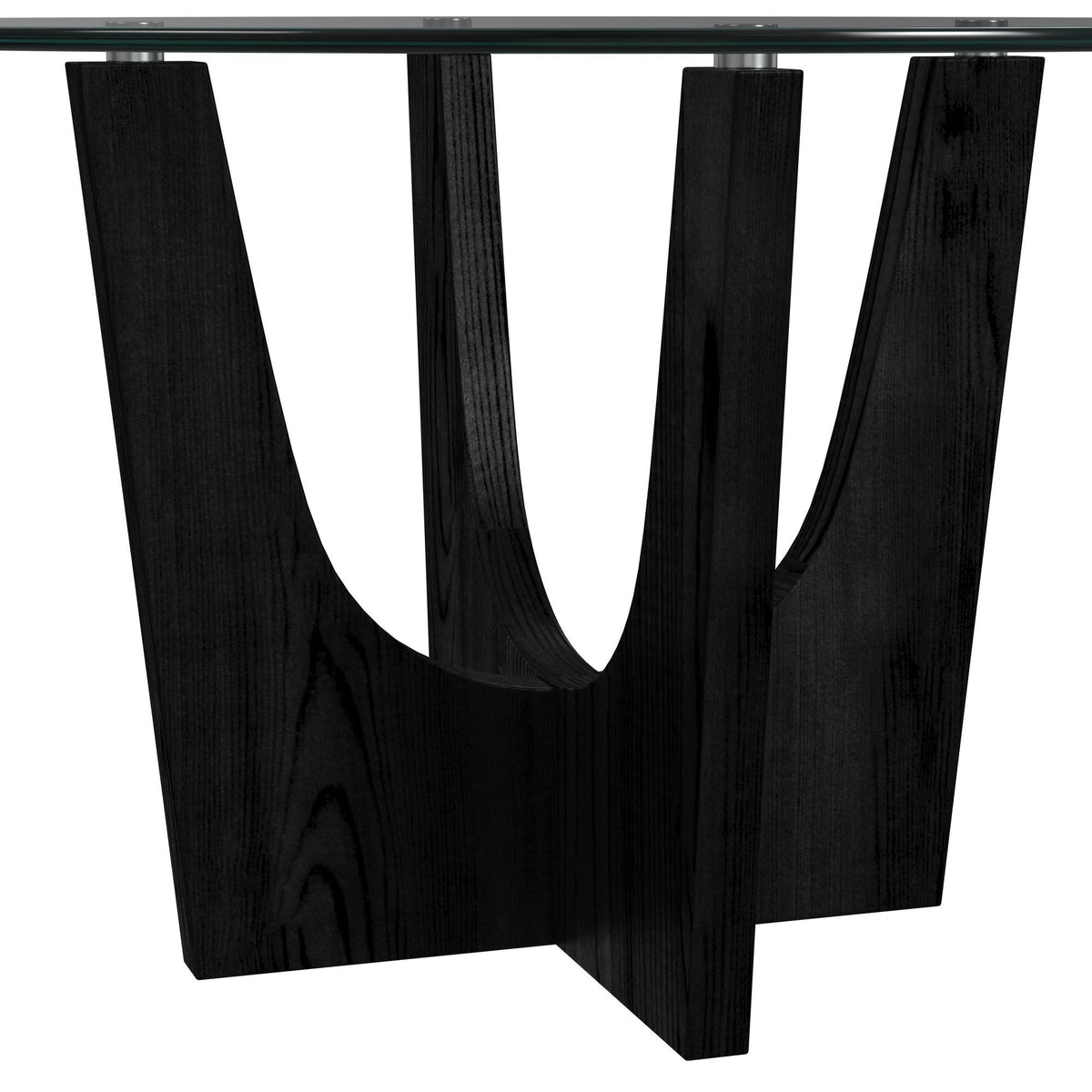 Oregon - Round Table With Glass Top