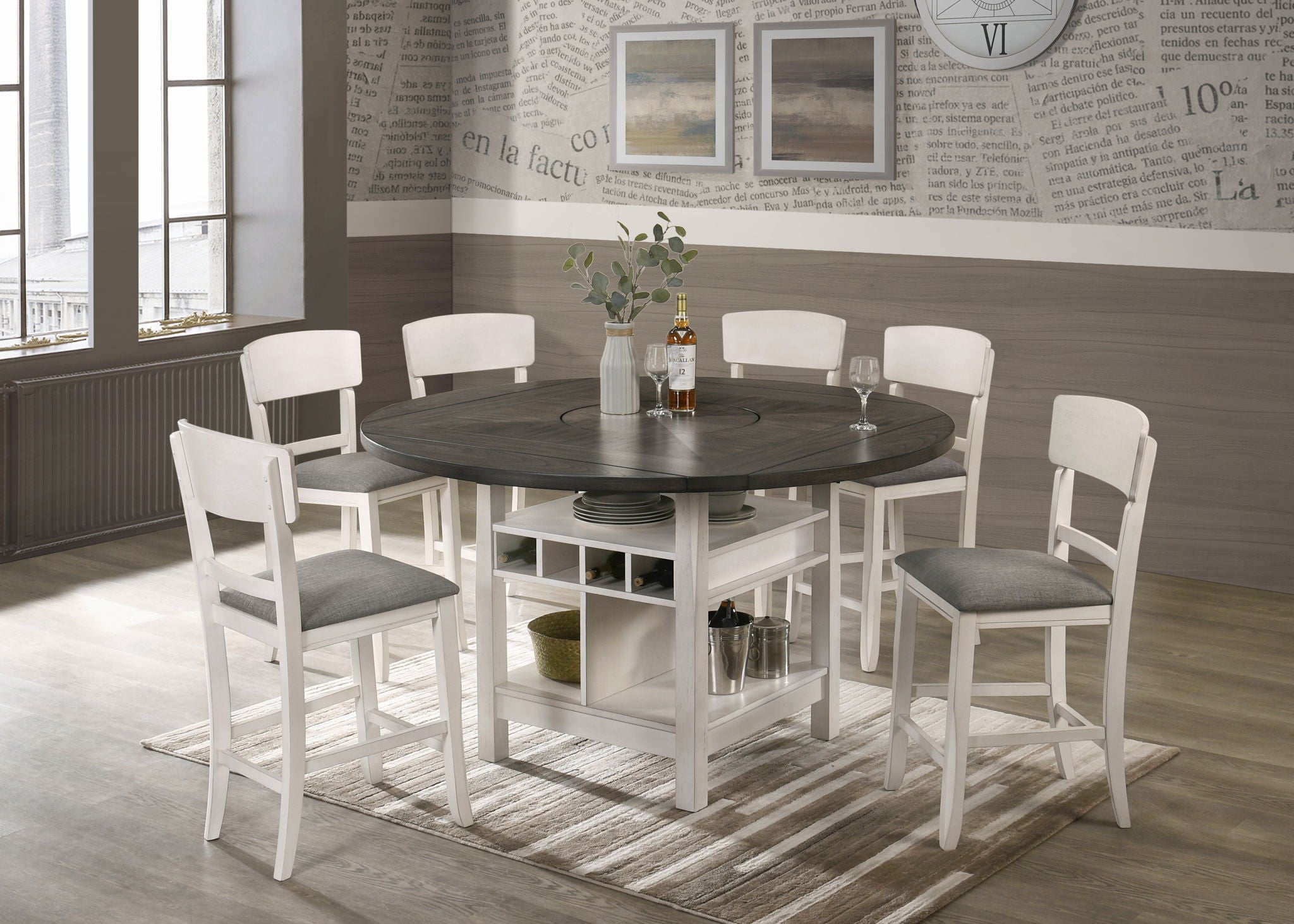 Conner - Counter Height Chair (Set of 2) - Chalk