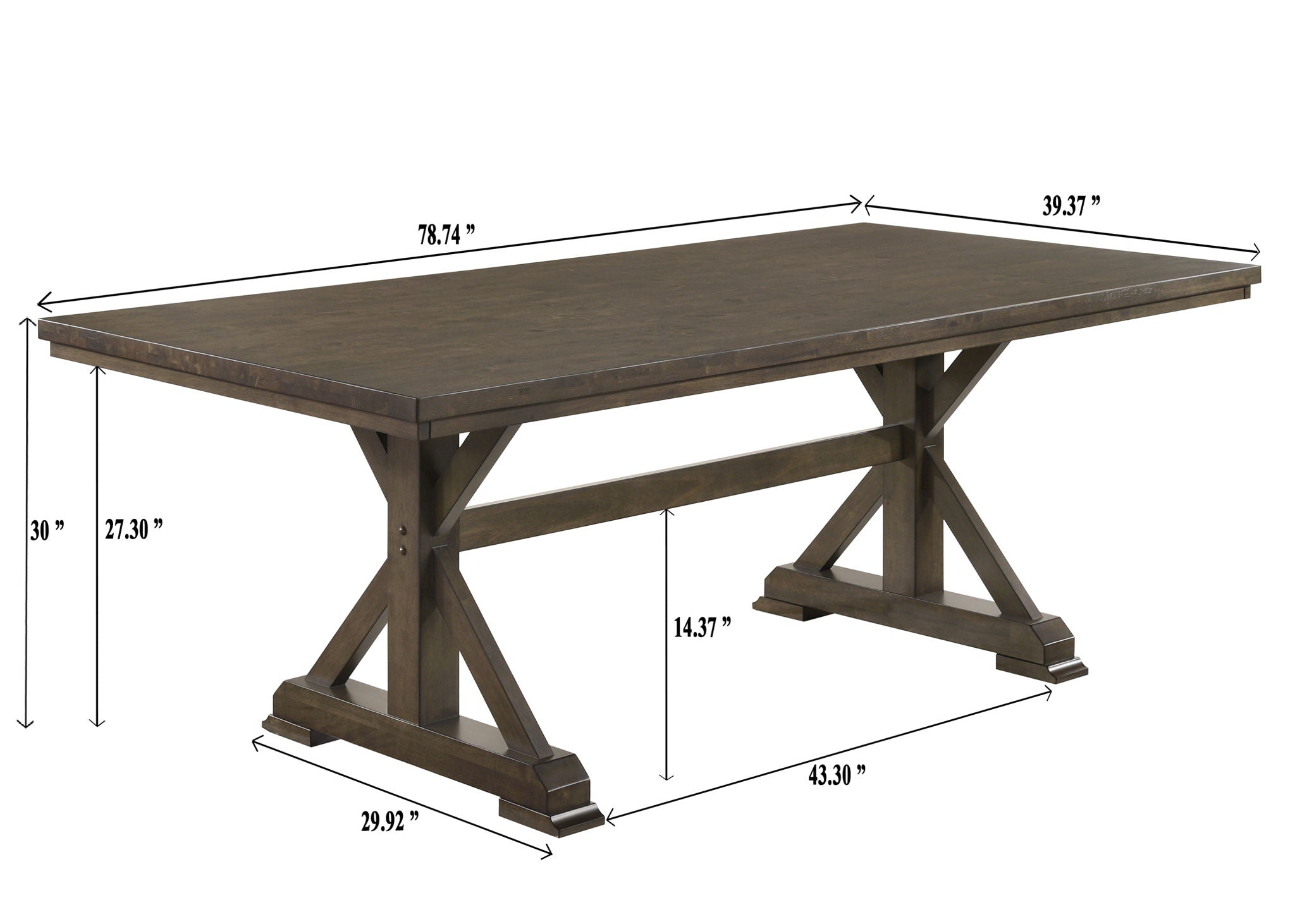 Lloyd - 6 Piece Dining Room Set - Brown