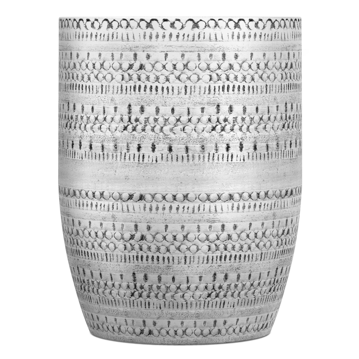 Johnsen - Handcrafted Large Metal Accent Table
