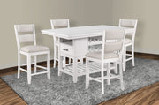 Wendy - 5 Piece Dining Room Set - White