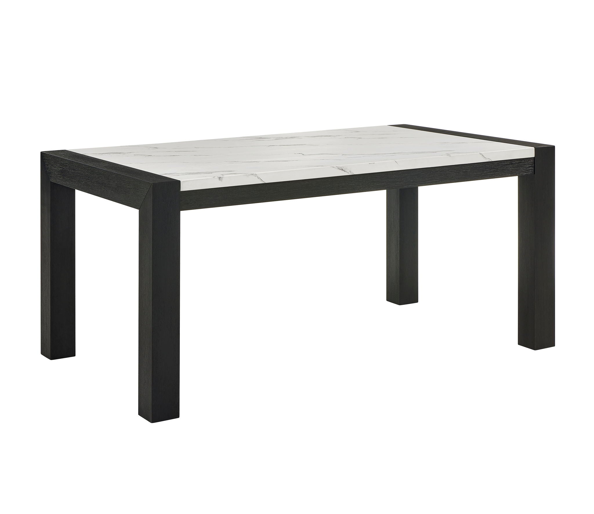 Jules - 5 Piece Dining Room Set - Charcoal / White