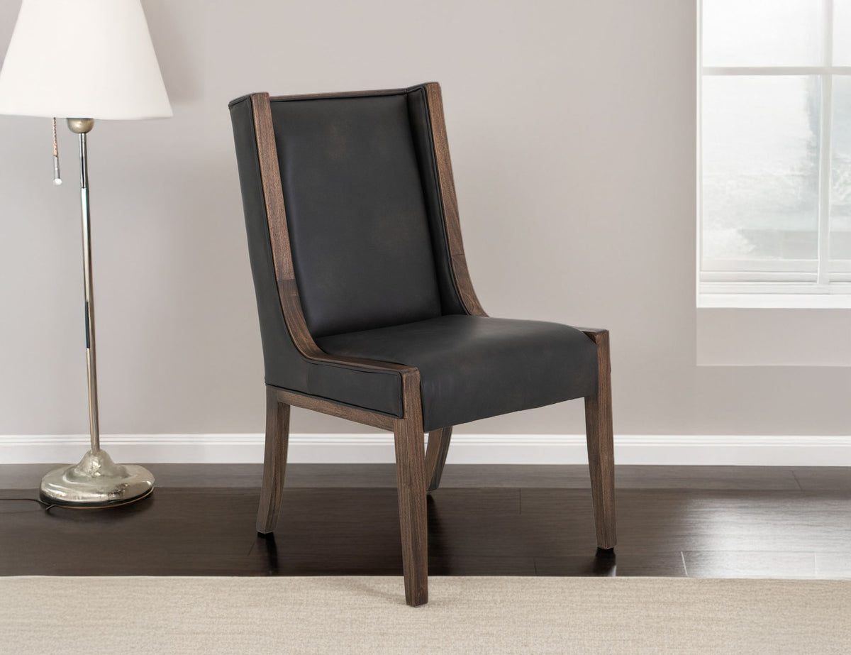 Walnut - Upholstered Chair (Set of 2)