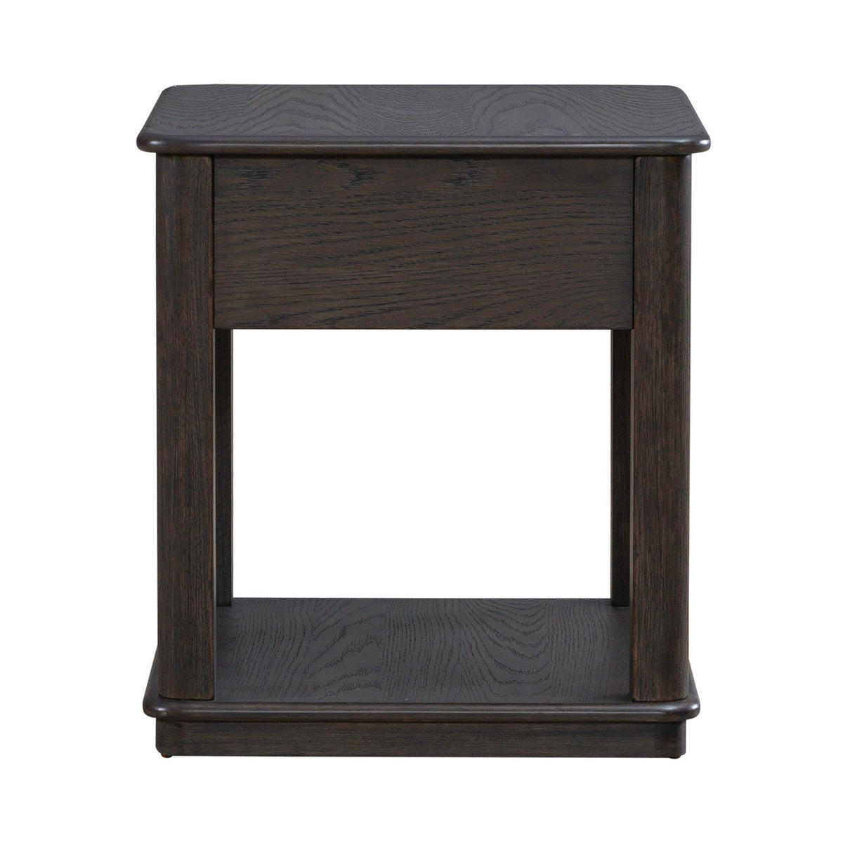 Wallace - End Table - Aged Oak