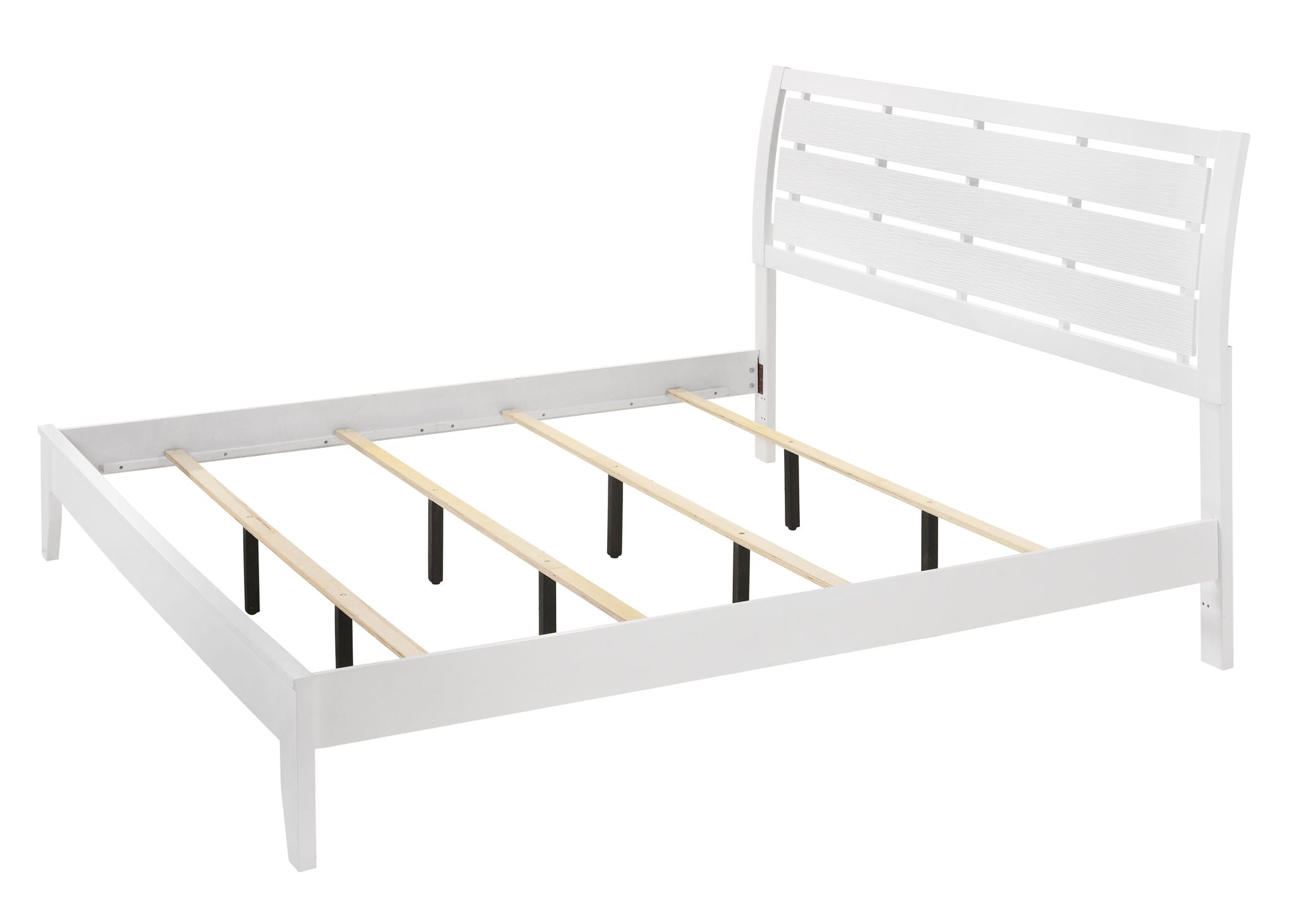 Evan - Queen Bed - White