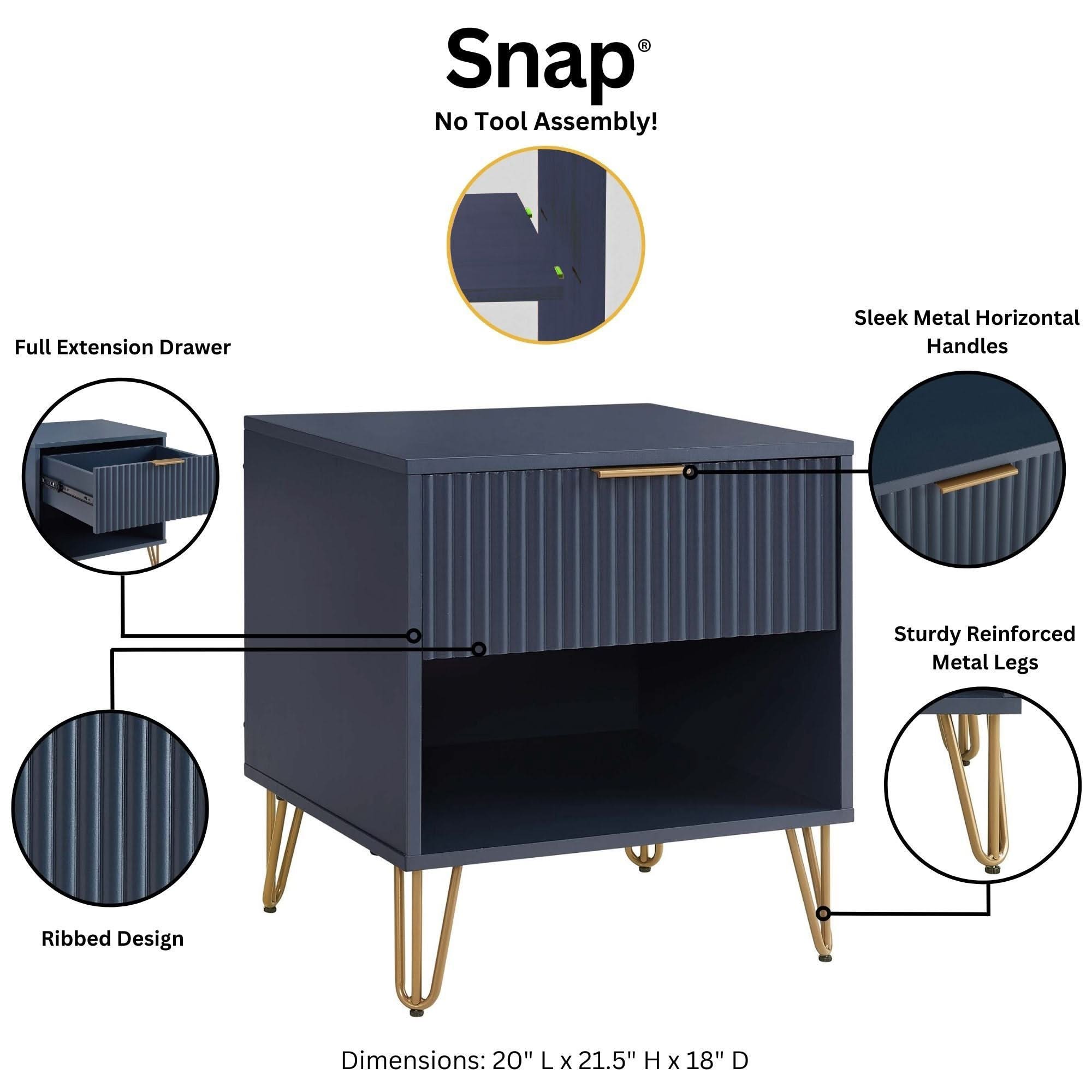 Dumbo - Modern Nightstand
