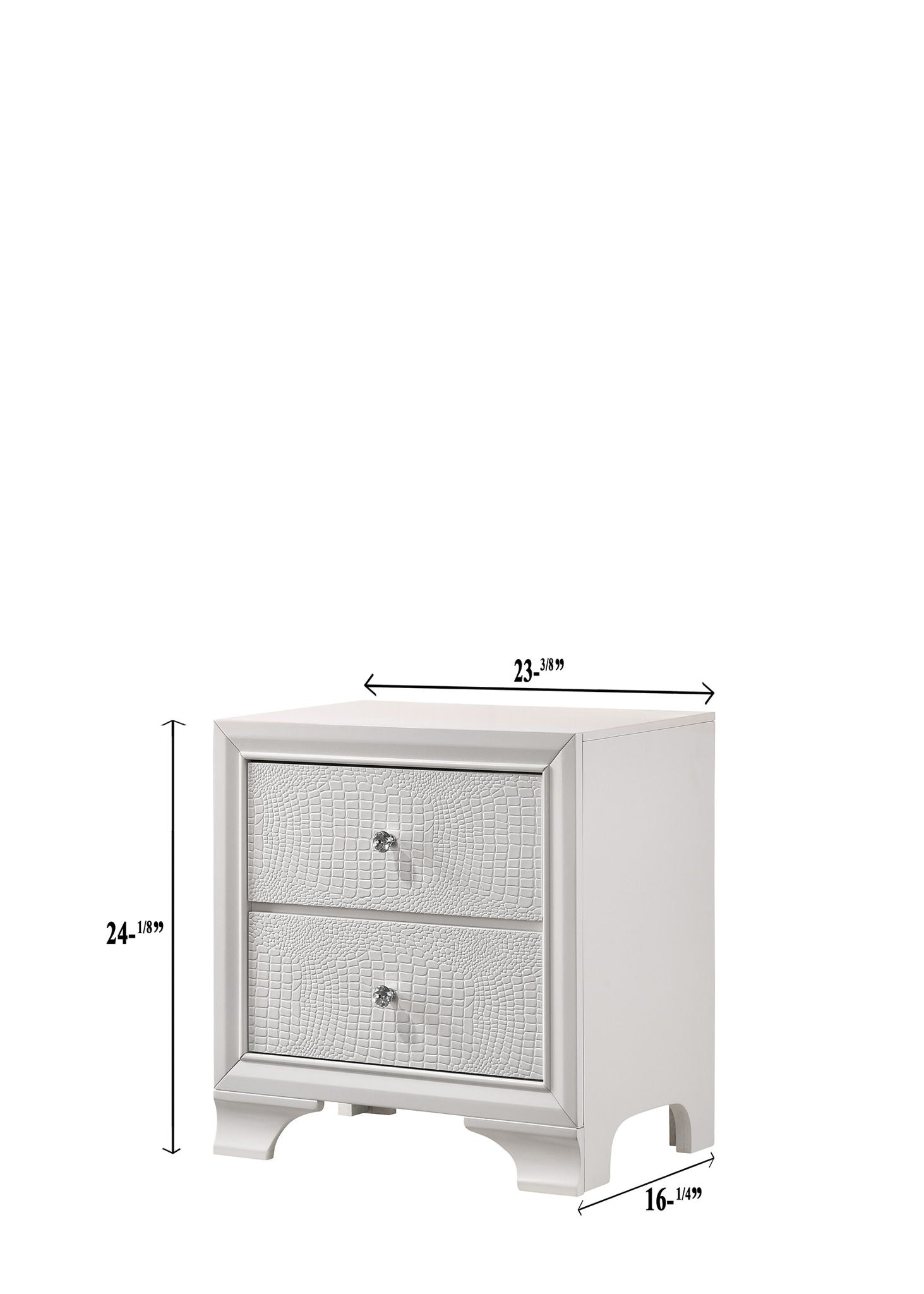 Lyssa - Queen 5 Piece Bedroom Set - White