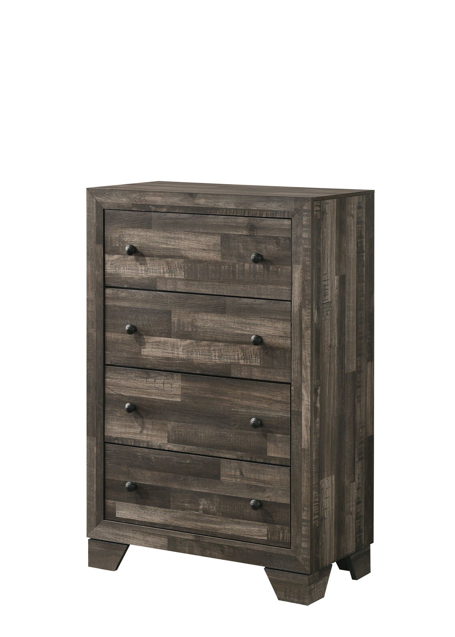 Atticus - Twin 5 Piece Bedroom Set - Brown
