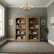 Reynolda - Bunching Bookcase (Set of 2) - Camel Beige