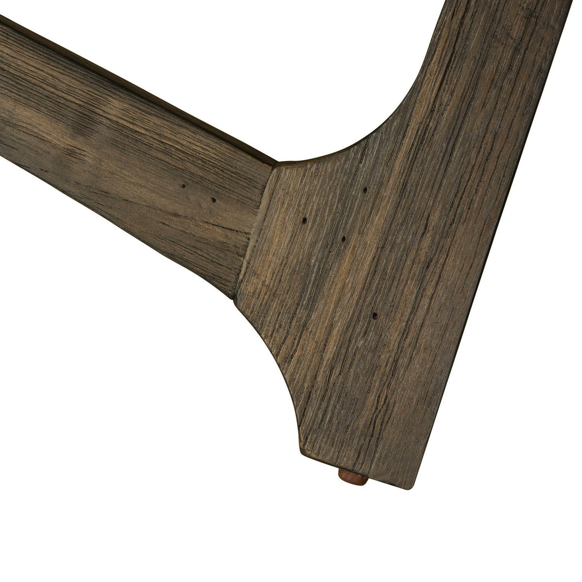 Cascade - Oval Cocktail Table - Wirebrush Rustic Brown
