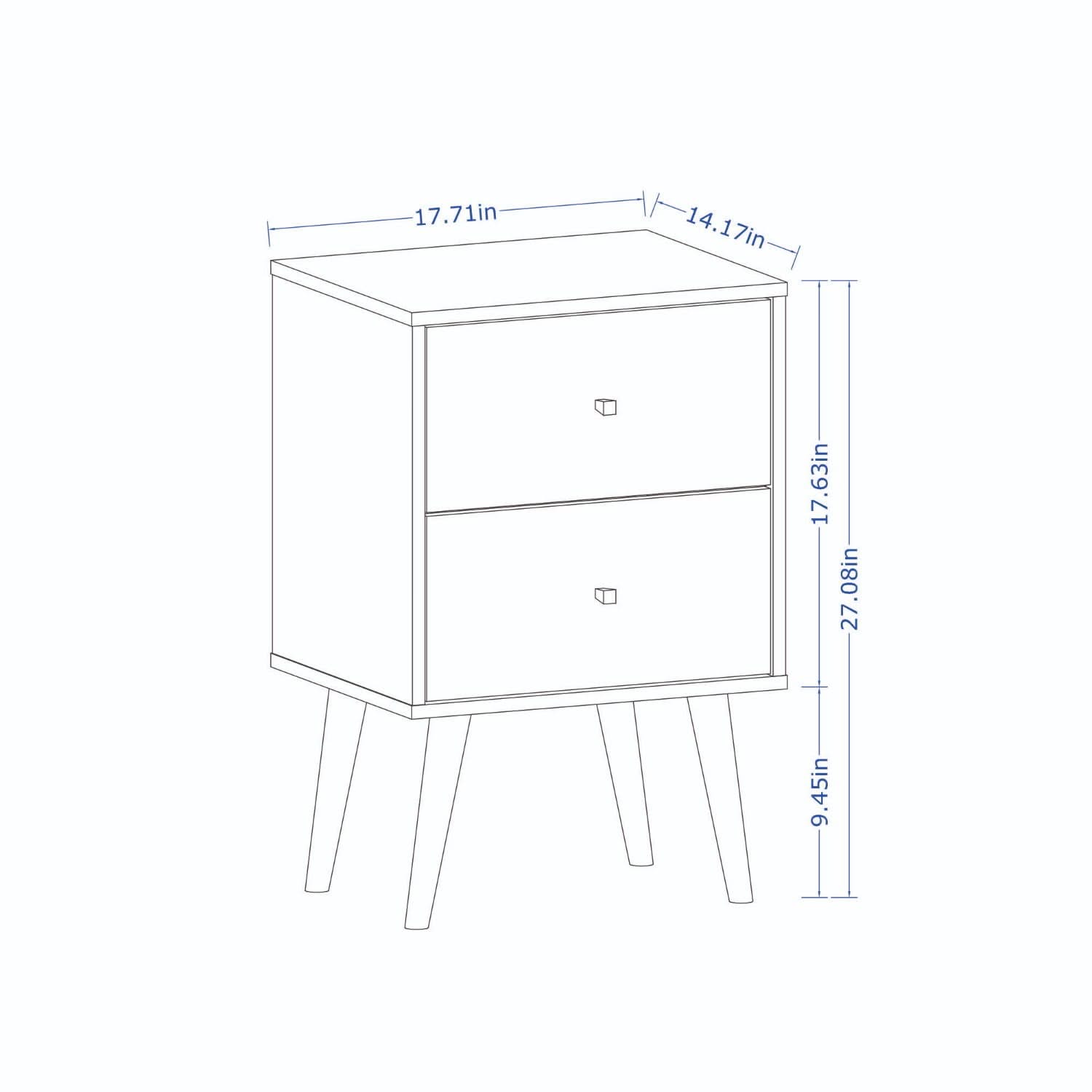 Liberty - Nightstand & 2 Drawers