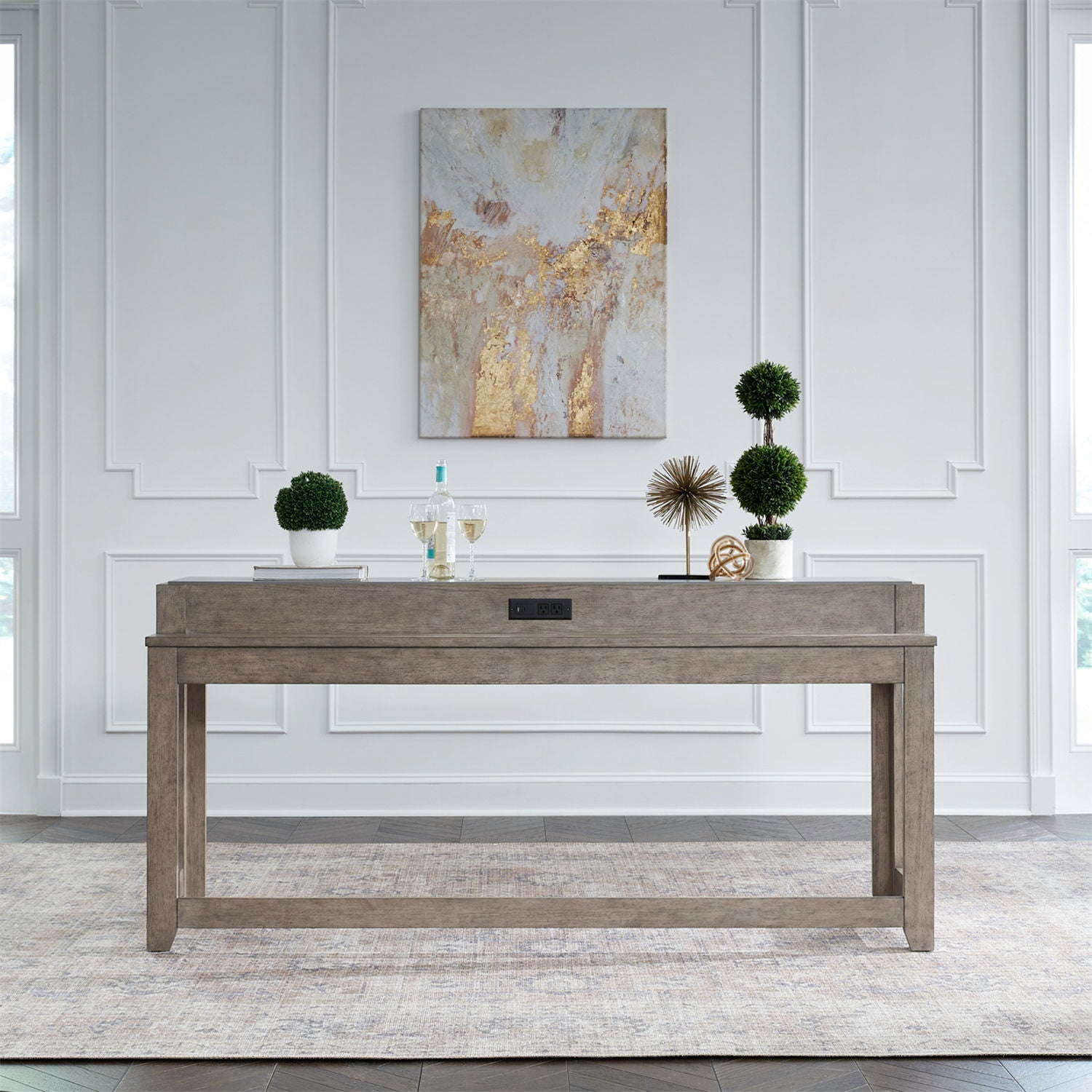 Millstone - Console Bar Table - Nutmeg