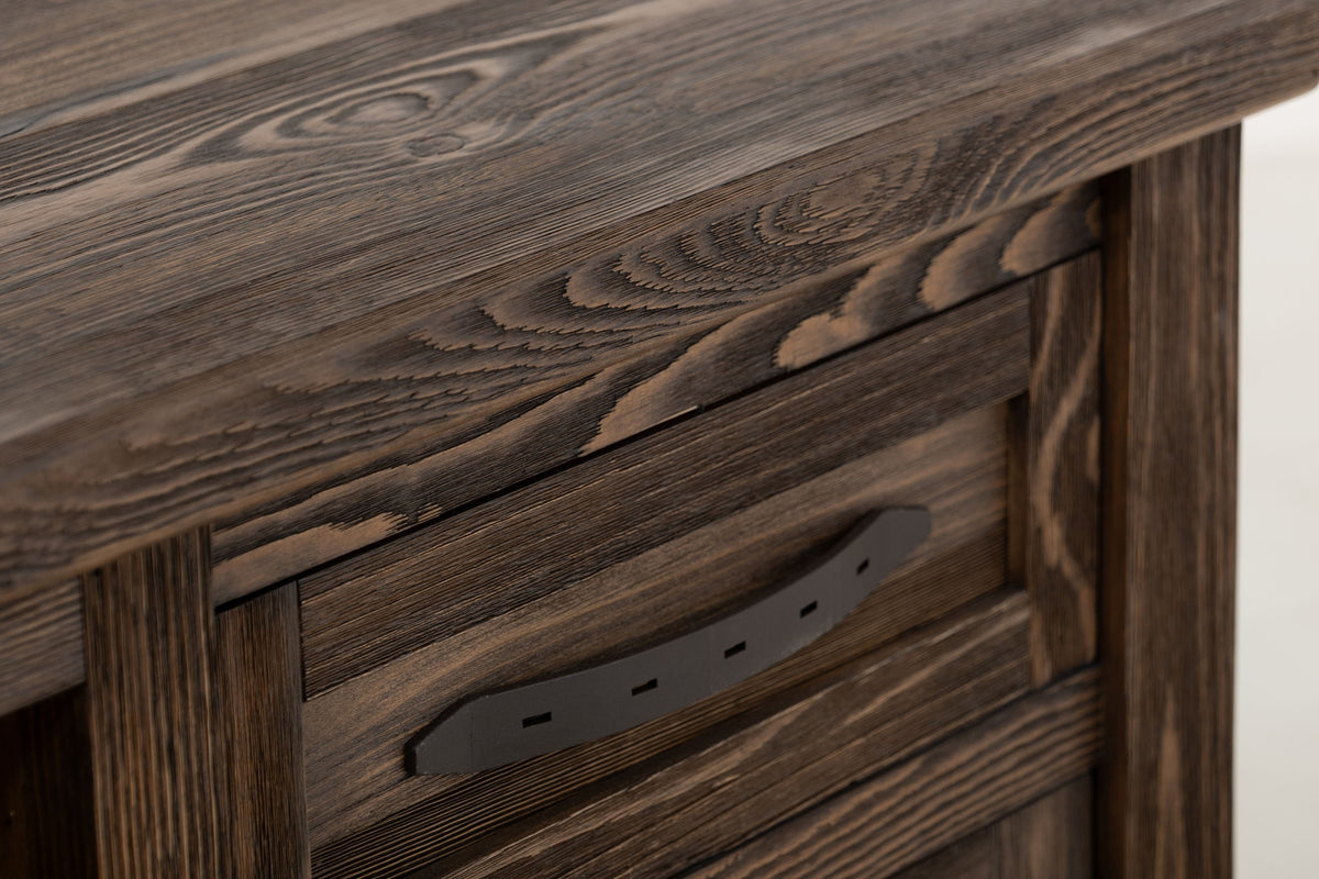 Dutton - TV Stand For Electric Fireplace - Rookwood Brown