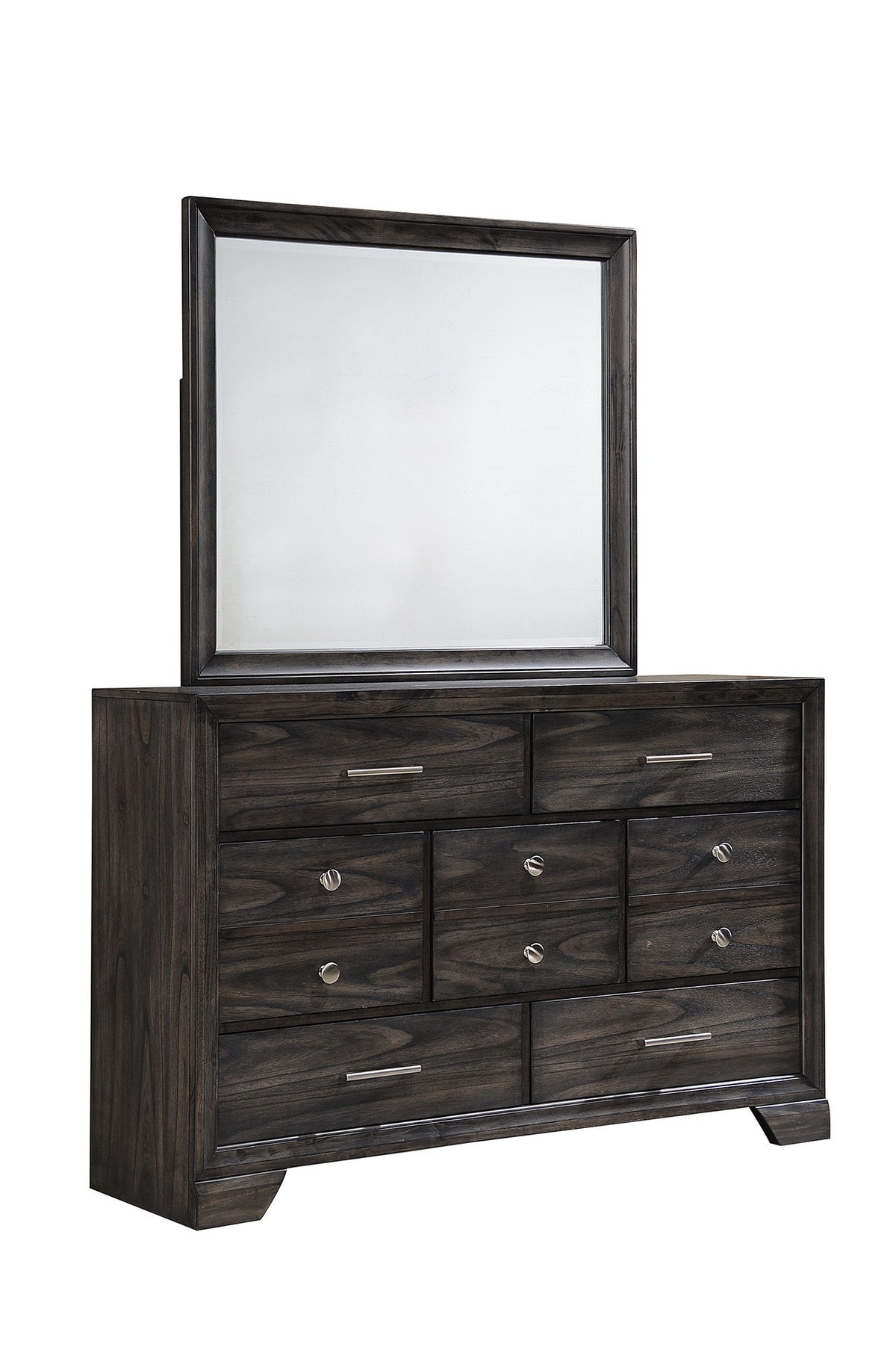 Jaymes - Queen 5 Piece Bedroom Set - Gray