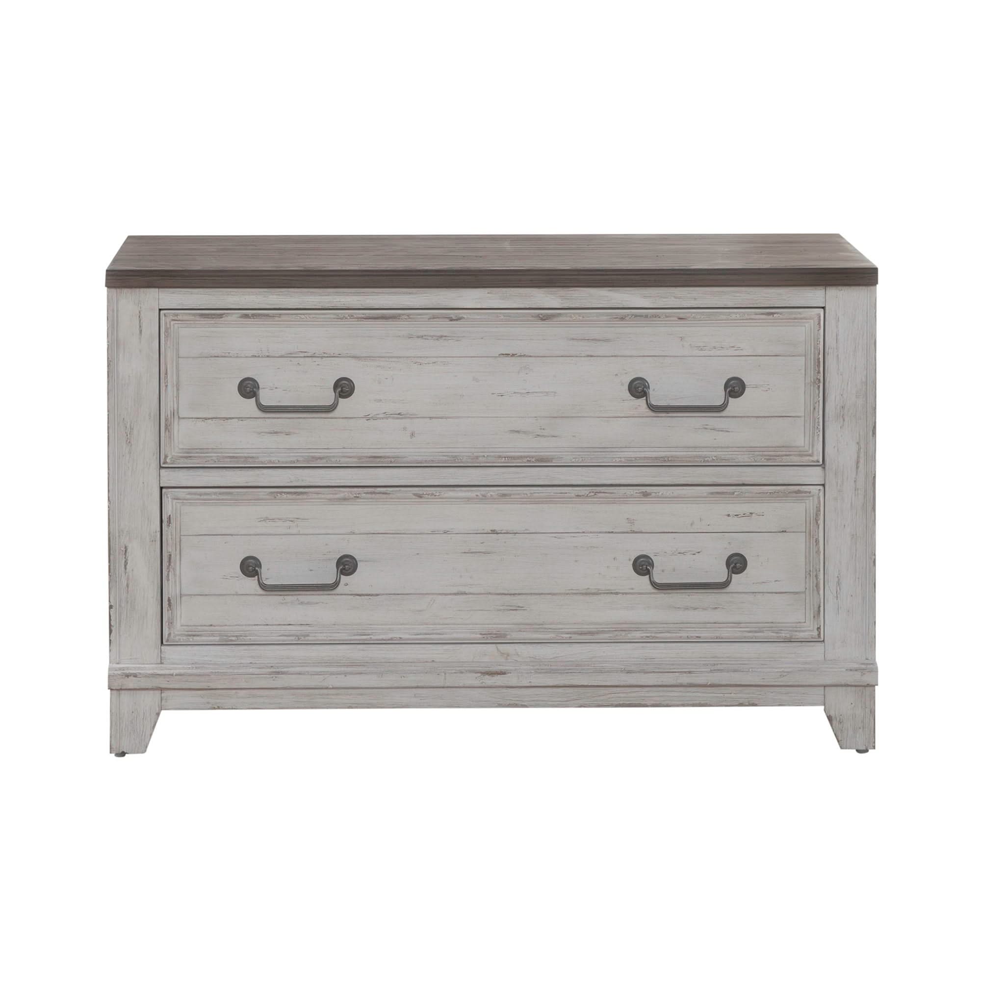 River Place - Curio Base - Riverstone White & Tobacco