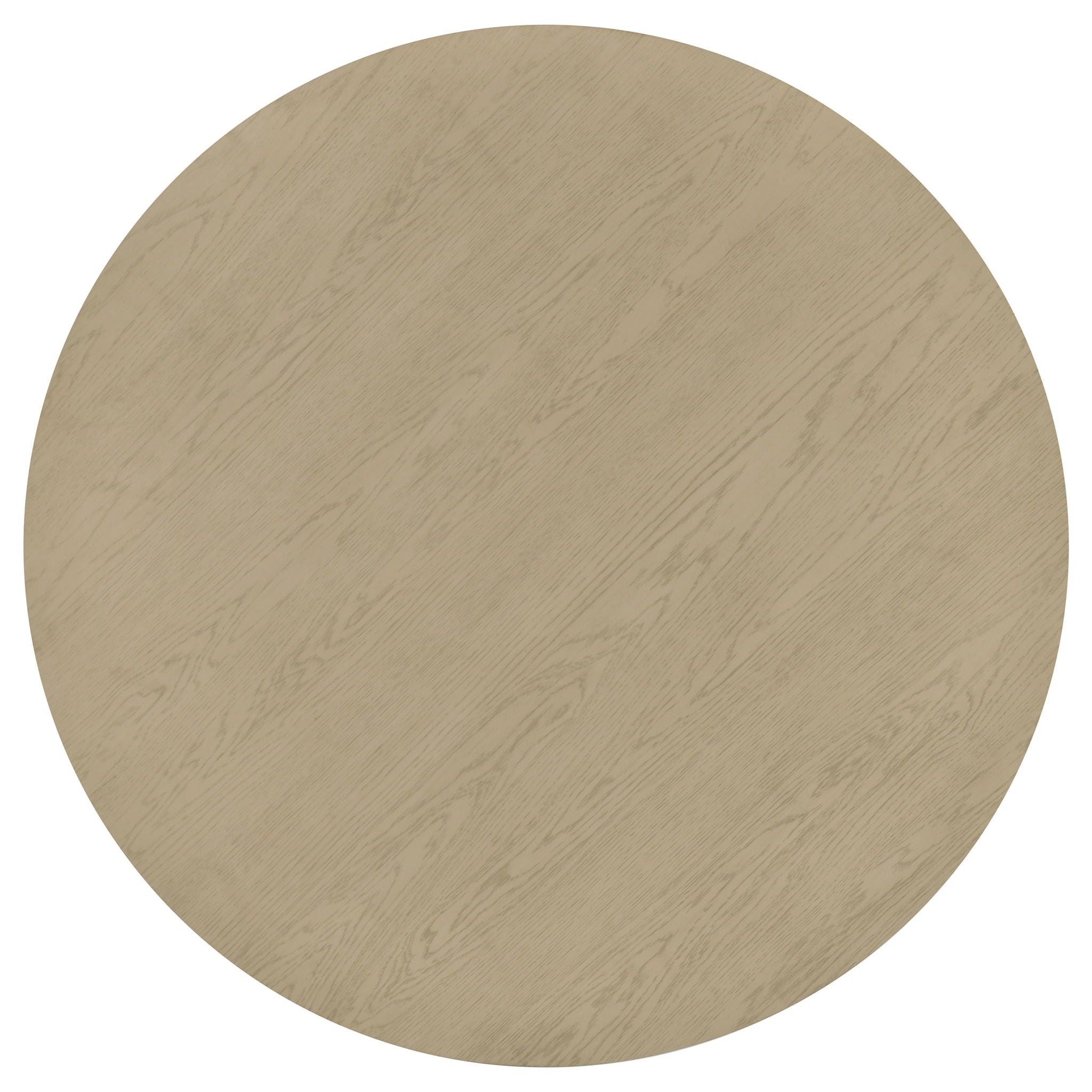 Strouse 47-inch Round Wood Dining Room Table Natural Oak