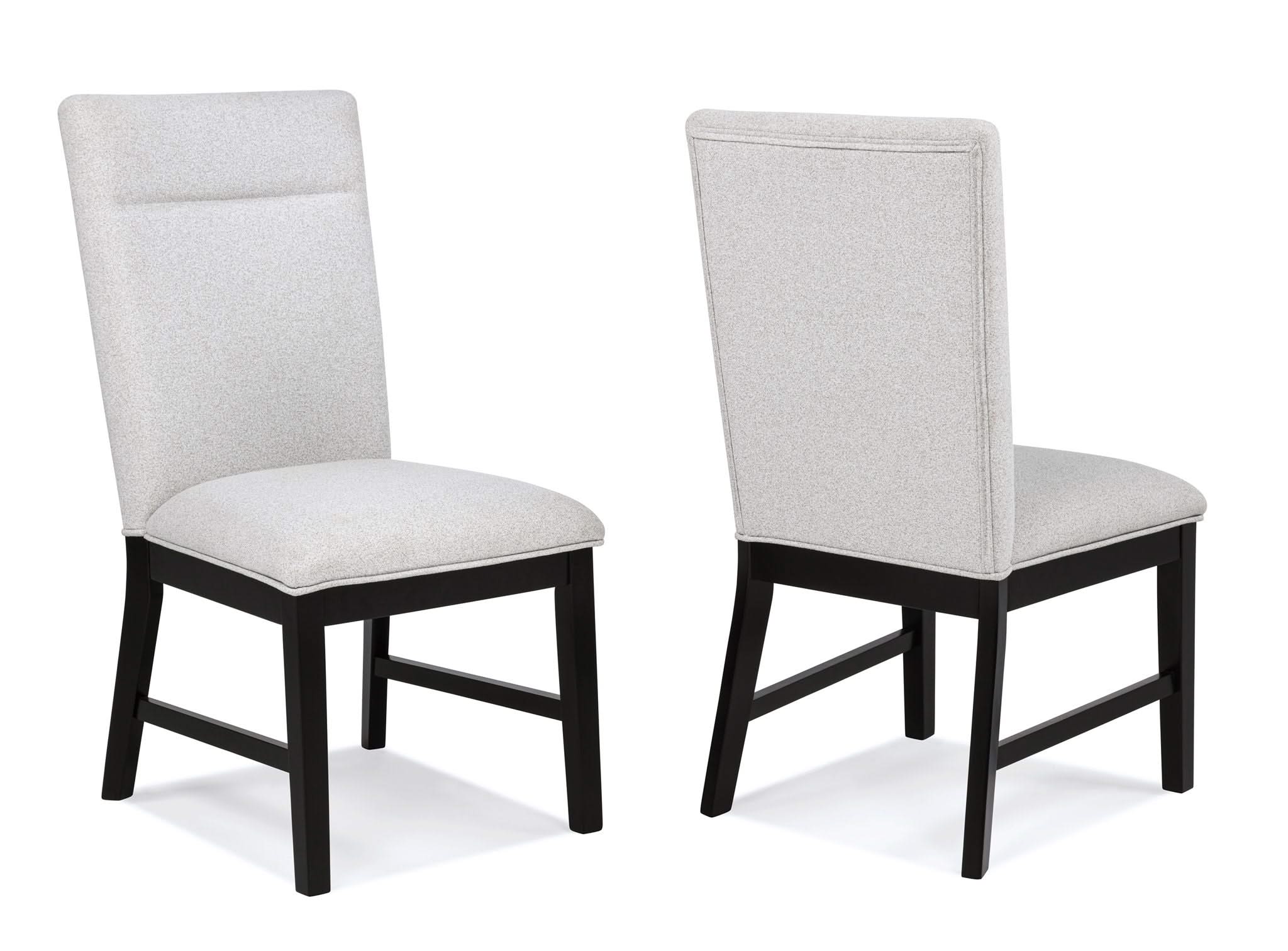 Sebastian - Side Chair (Set of 2) - Black / Gray