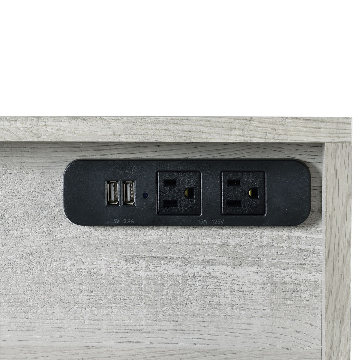 Preston - Desk - Gray