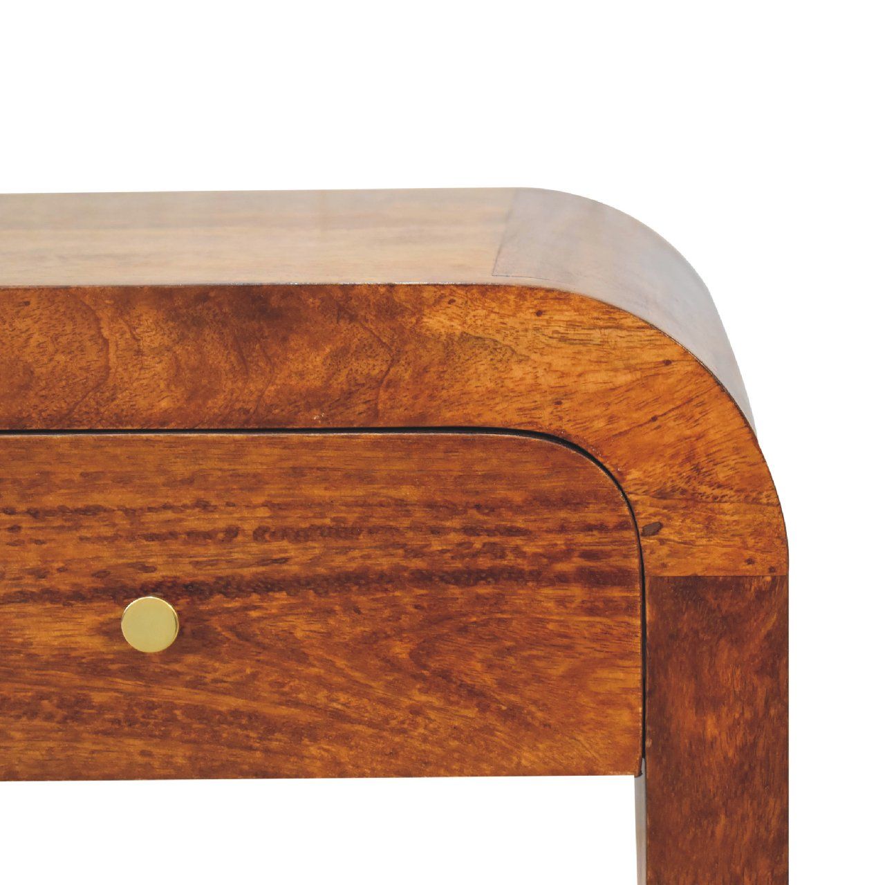 Mini Darcy - Nightstand With Curved Edges