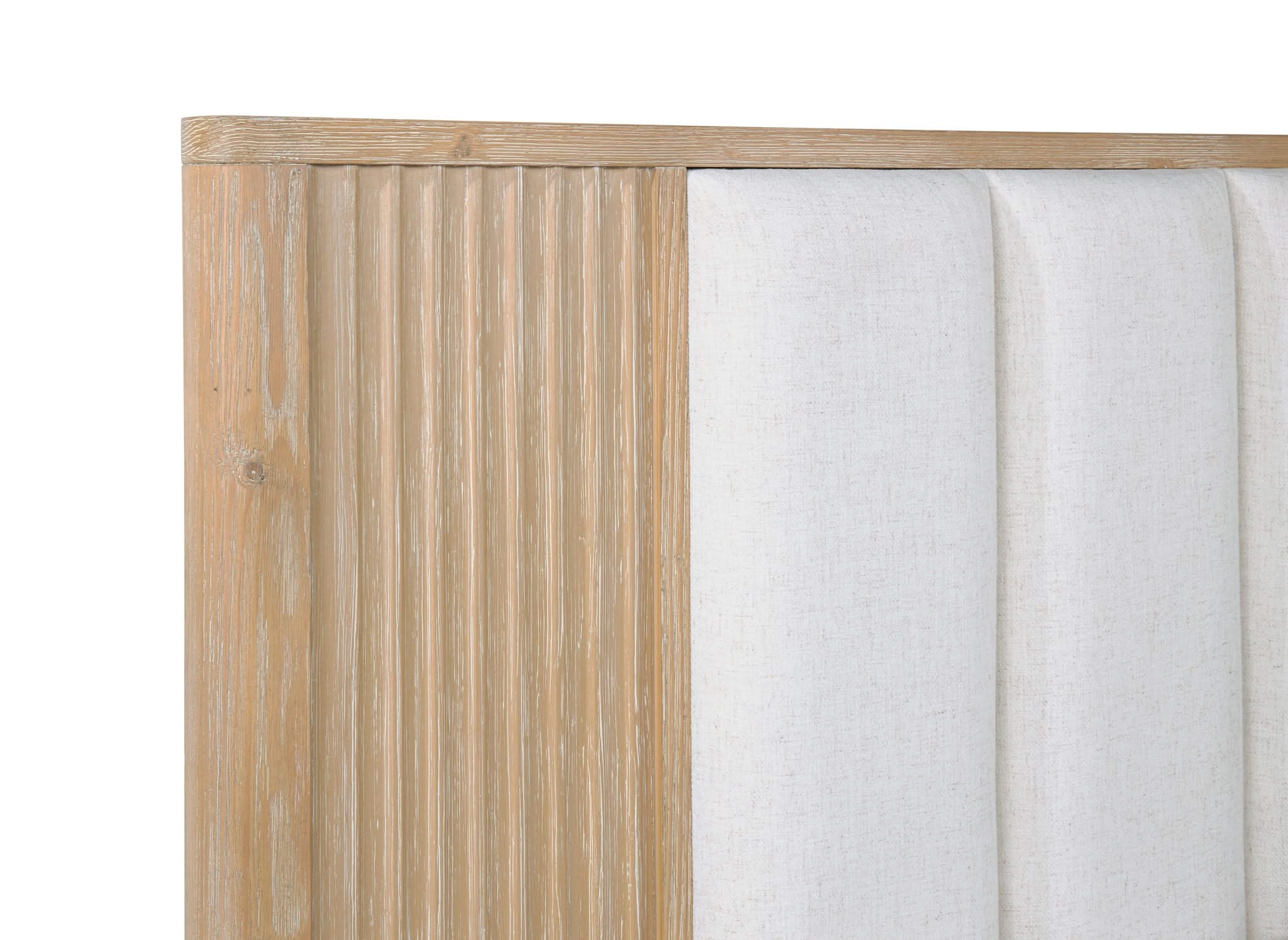 Kara - Queen Bed - Cerused Natural