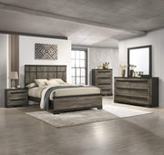 Remington - Queen 5 Piece Bedroom Set - Dark Brown