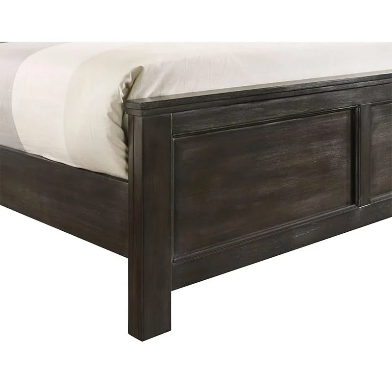 Davidson Nutmeg Brown Modern Bed (Headboard, Footboard, and Rails)