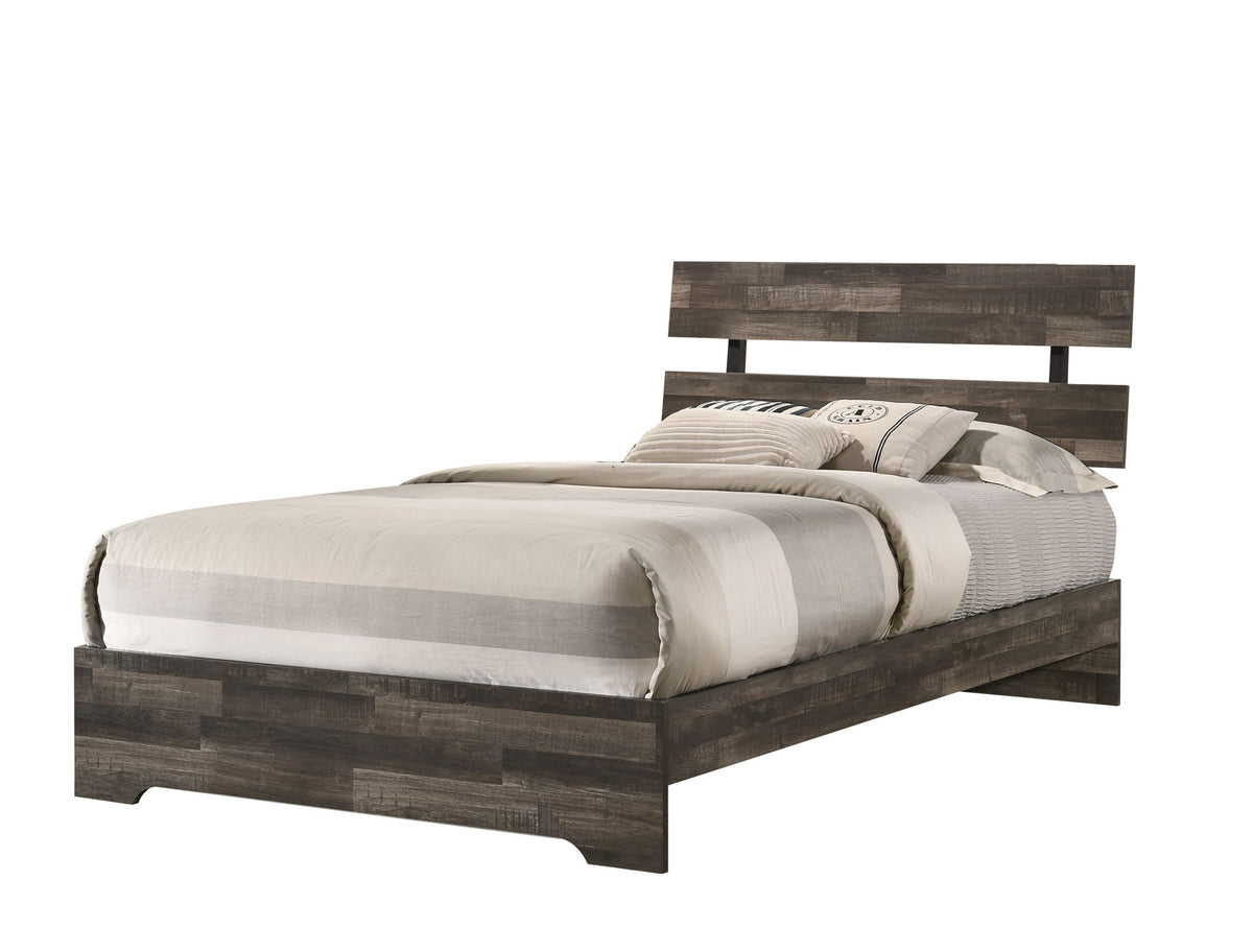 Atticus - Twin 4 Piece Bedroom Set - Brown