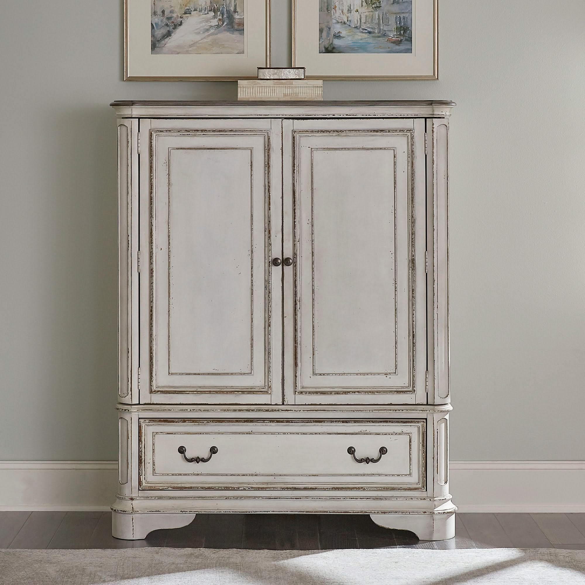 Magnolia Manor - Door Chest - Antique White
