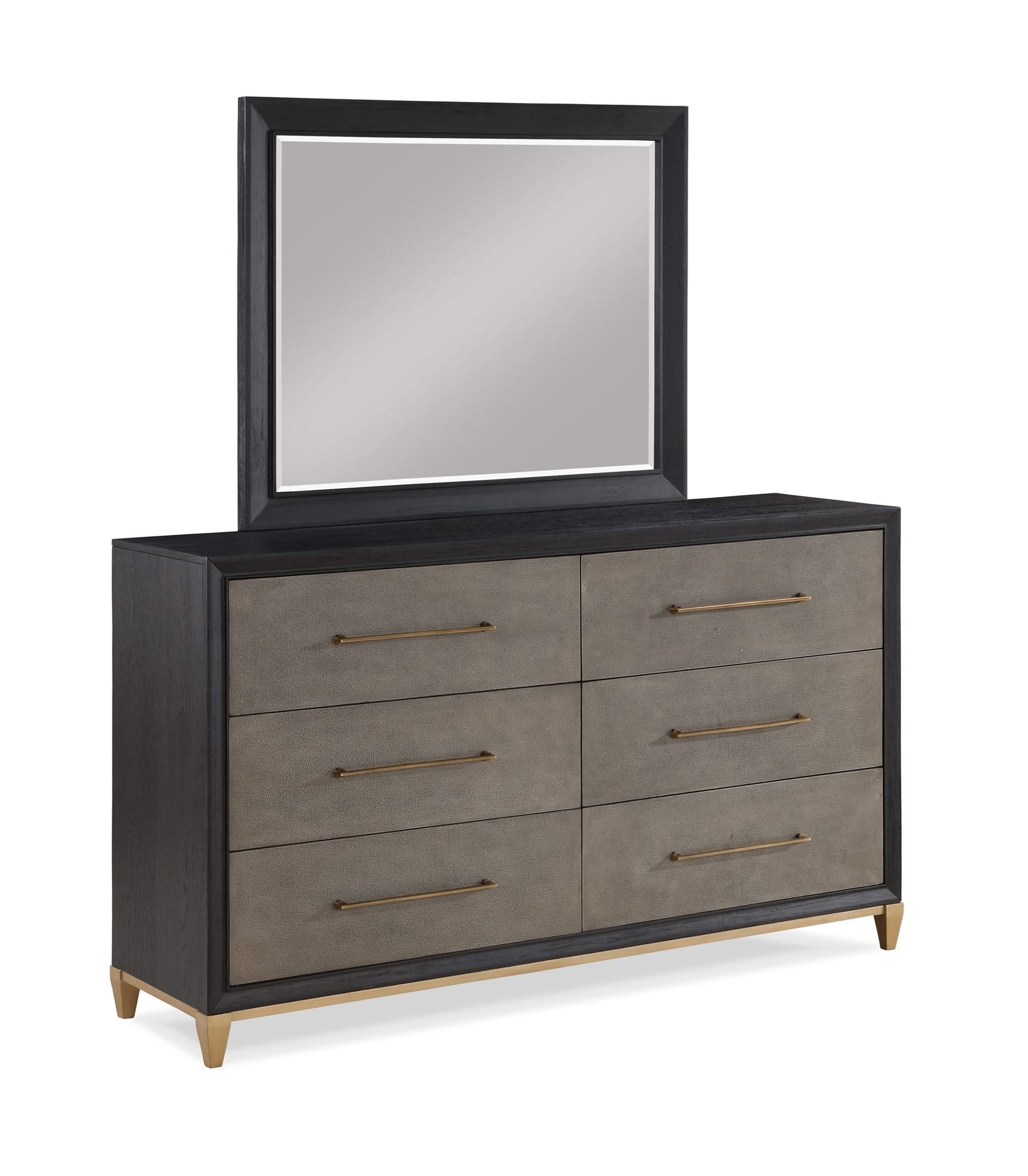 Payson - Dresser - Black / Gray