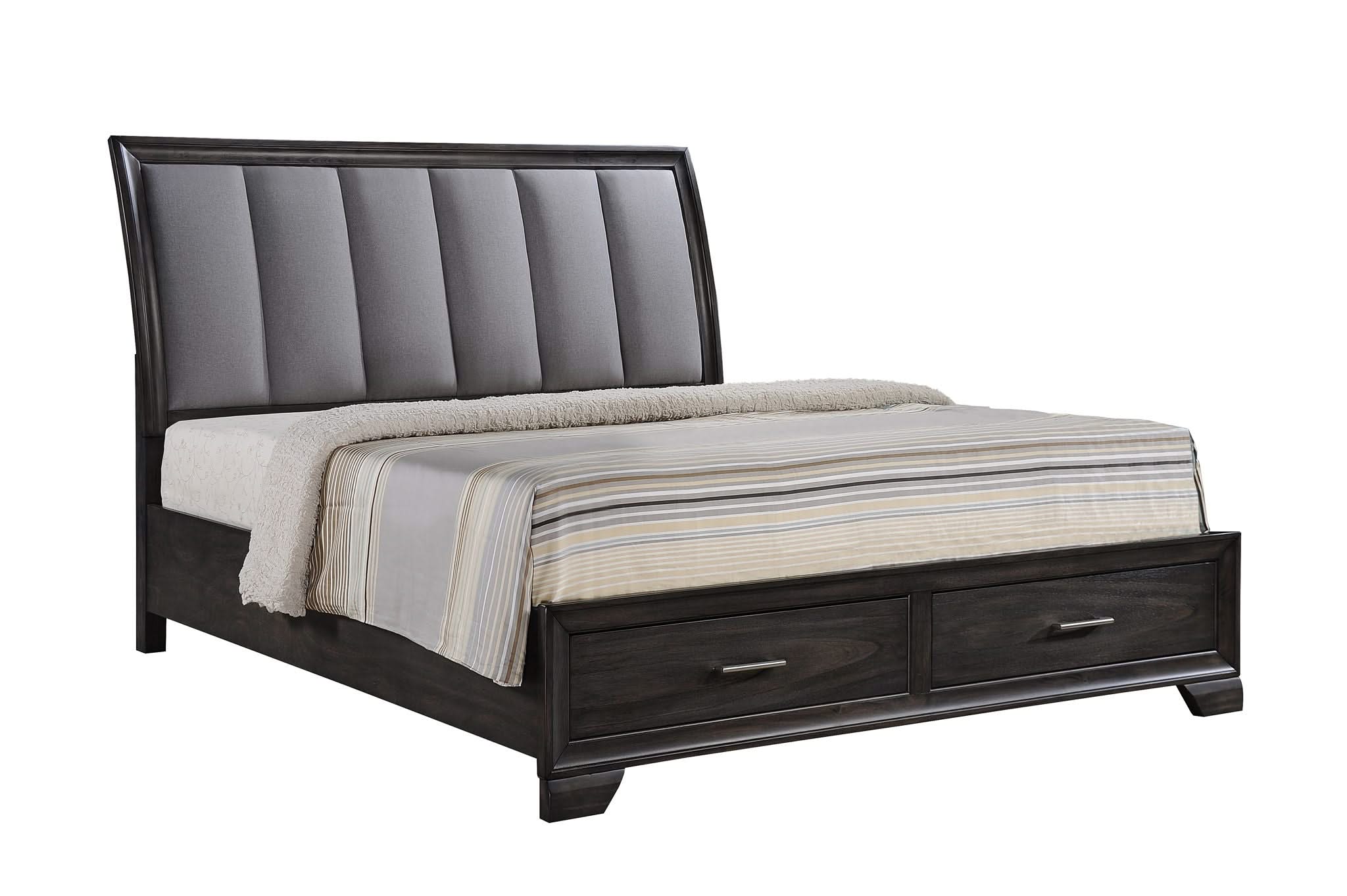 Jaymes - Queen 4 Piece Bedroom Set - Gray