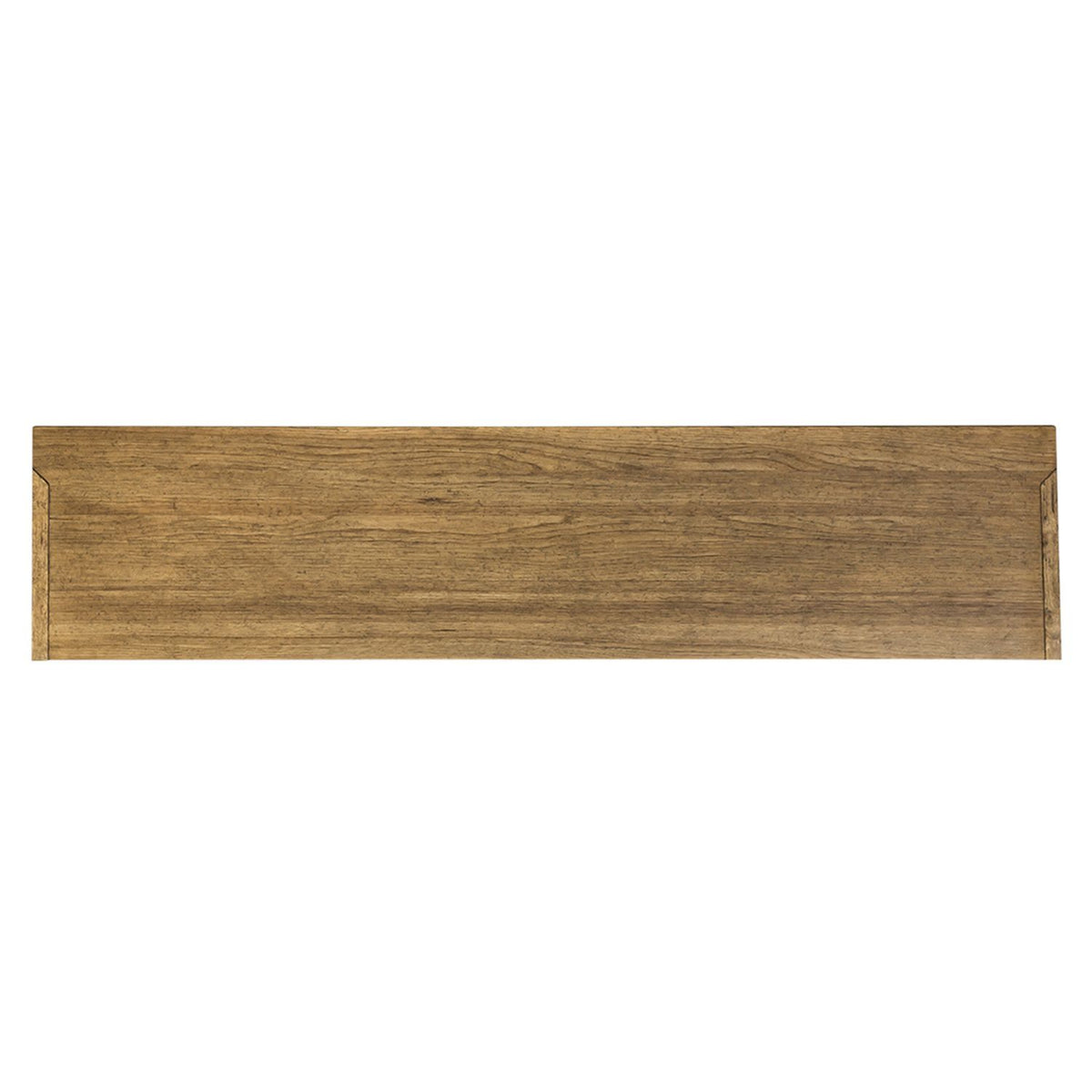 Farmhouse Reimagined - Entertainment 72" TV Stand - Antique White / Chestnut Tops