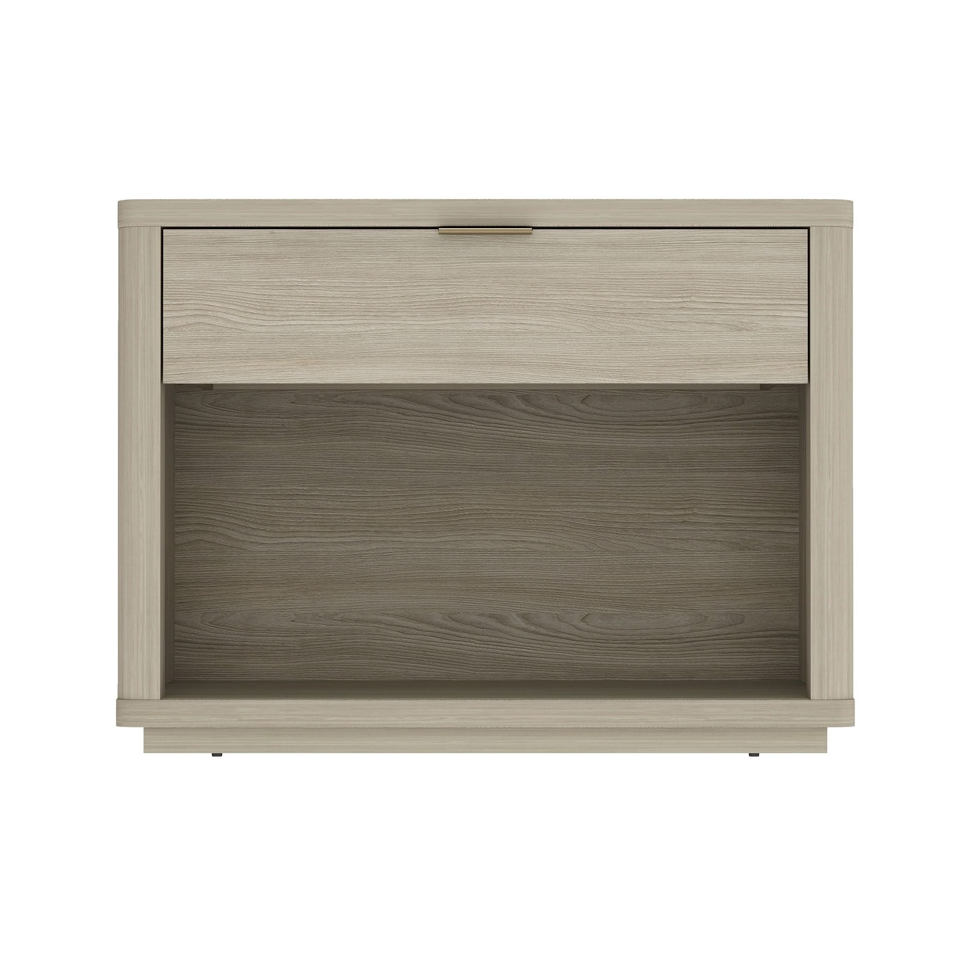 Evelyn - Nightstand With 1 Drawer And Open Shelf